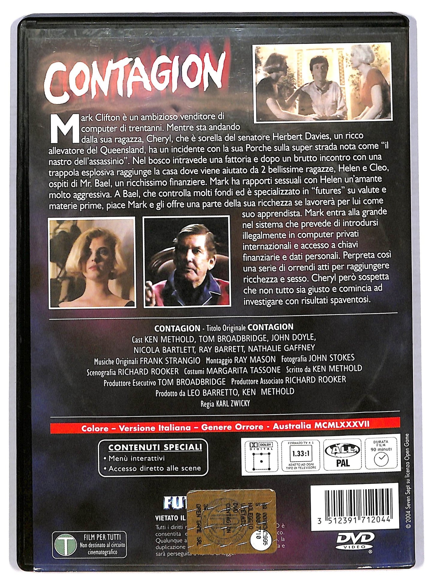 EBOND Contagion DVD D775849