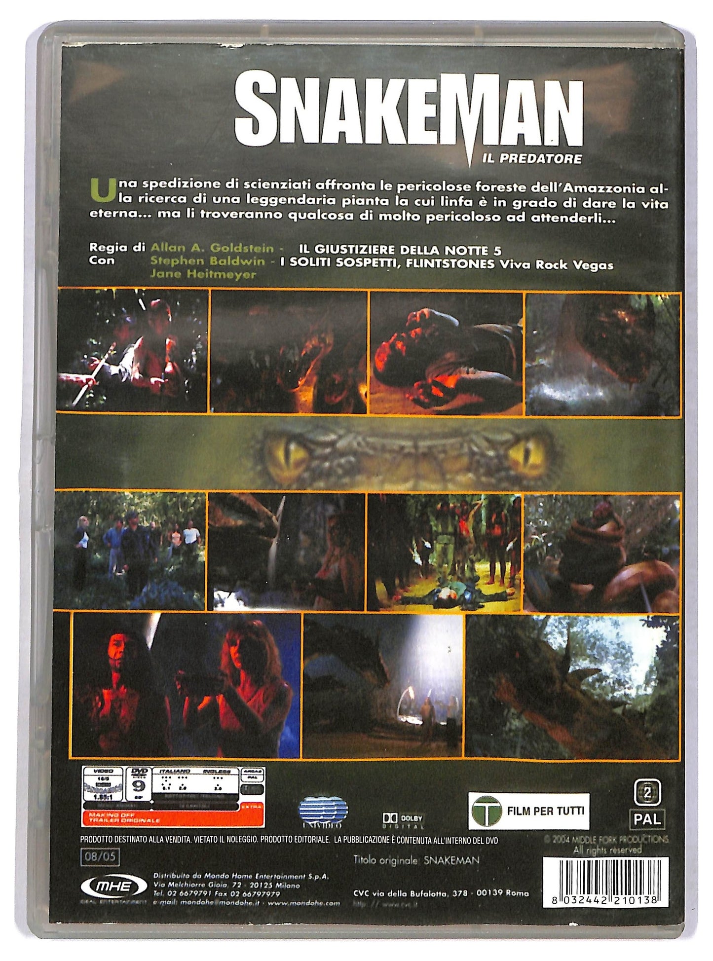 EBOND SnakeMan - Il predatore DVD D775856