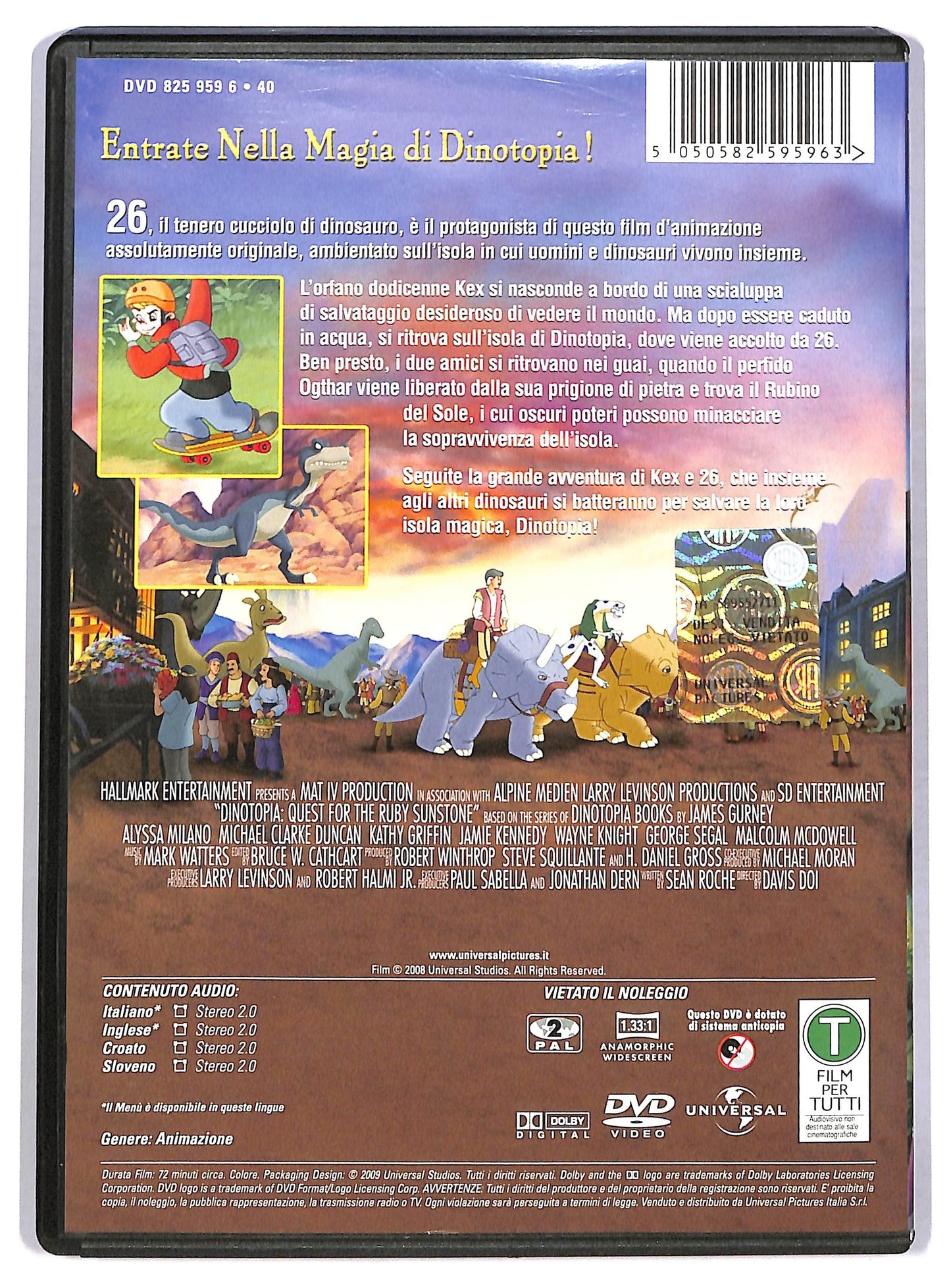 EBOND Dinotopia Alla Ricerca Del Rubino Del Sole DVD D775926