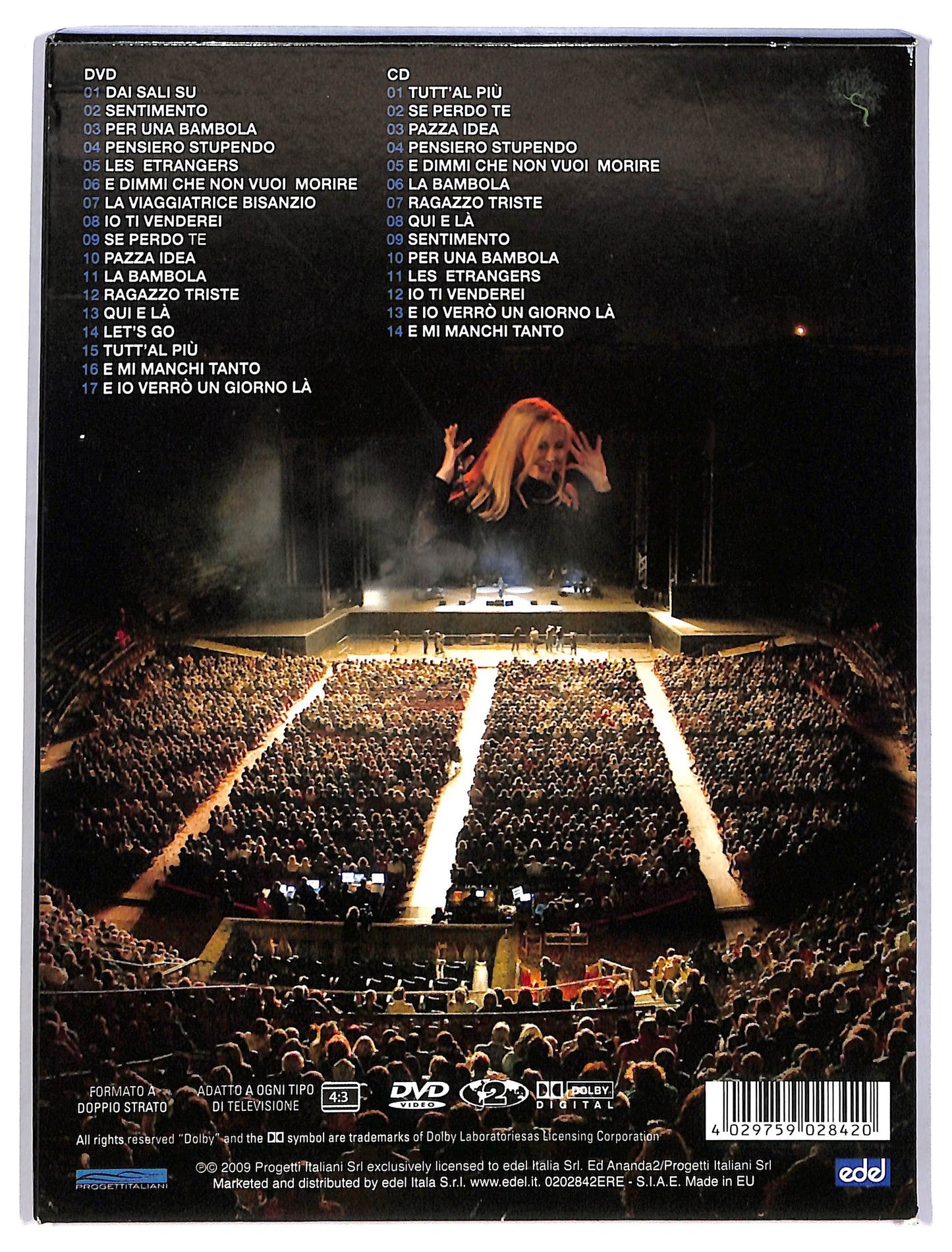 EBOND Pravo Patty - Circola un video su di me... Slipcase CD + DVD D775934