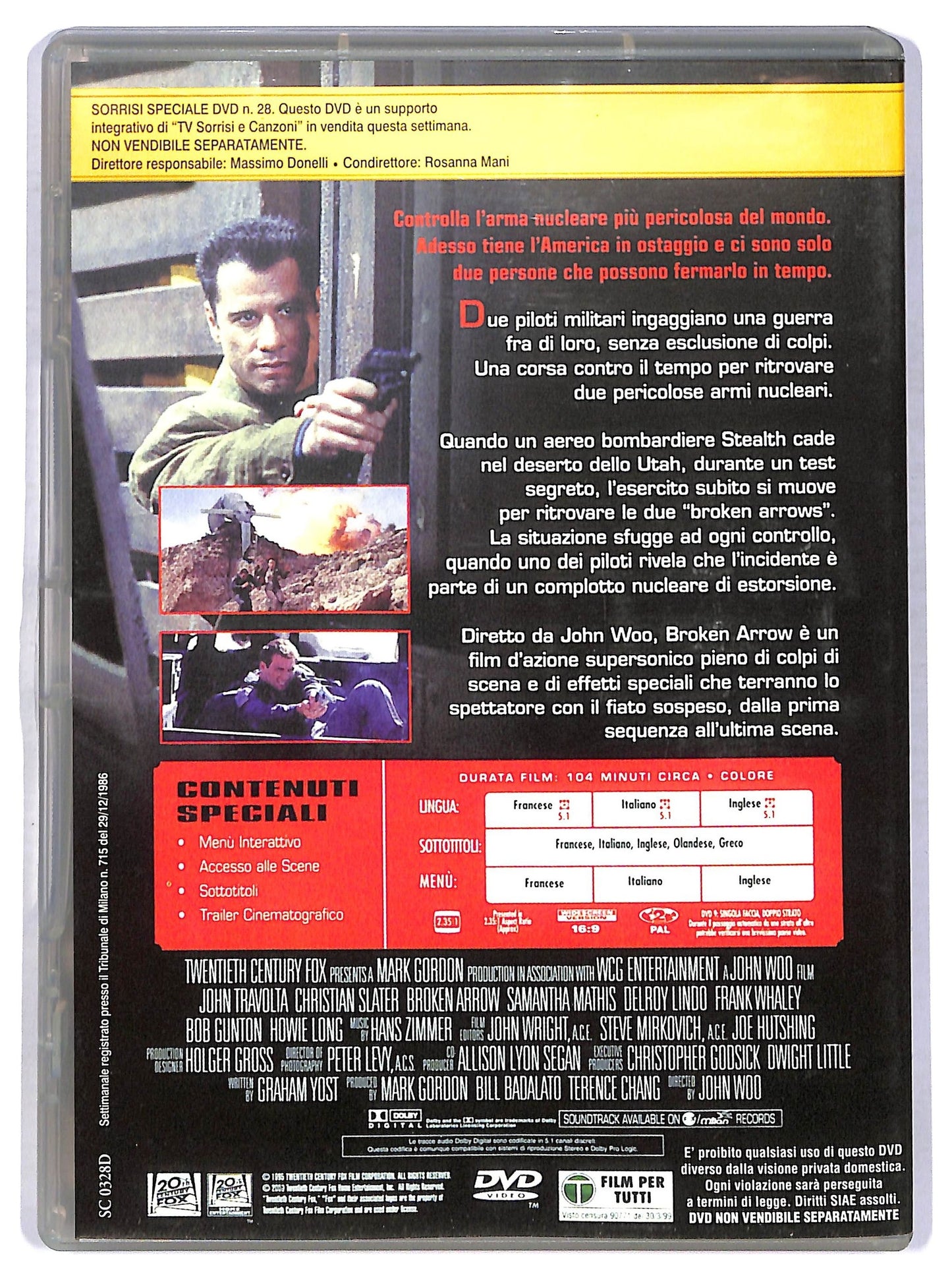 EBOND Nome in codice: Broken Arrow EDITORIALE DVD D775937