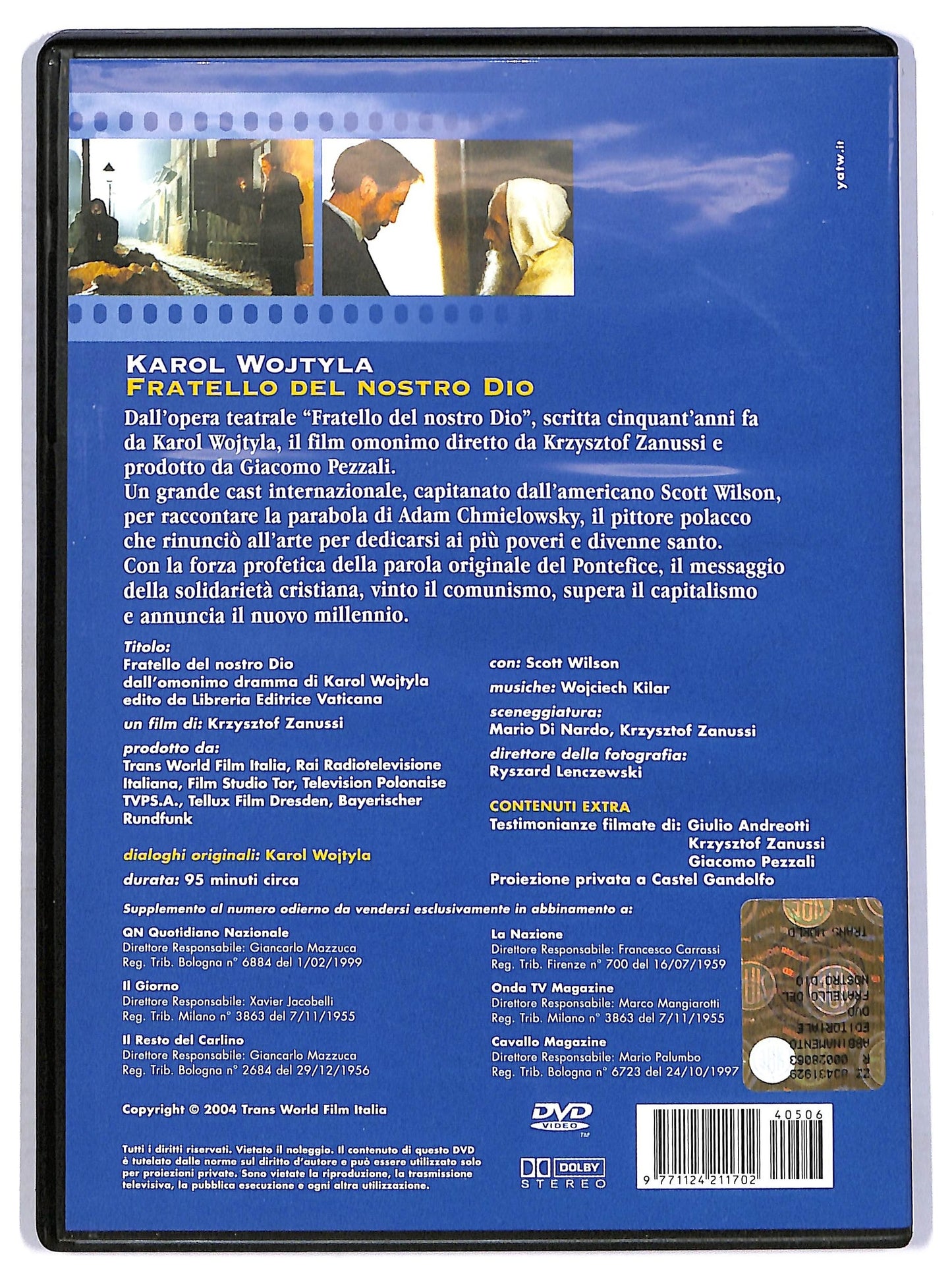 EBOND Fratello del nostro Dio EDITORIALE DVD D775956