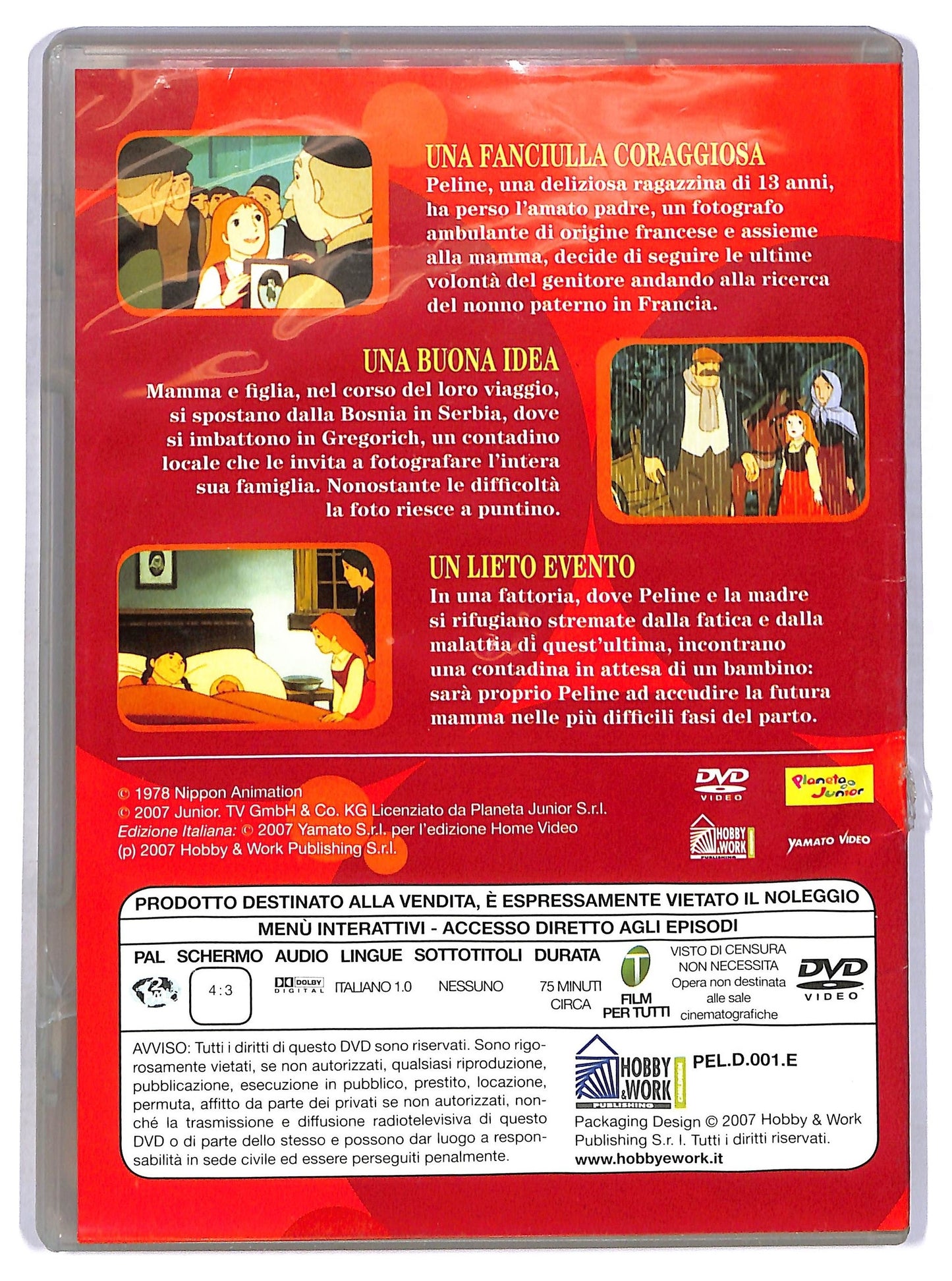 EBOND Peline Story Volume 1 EDITORIALE DVD D775959