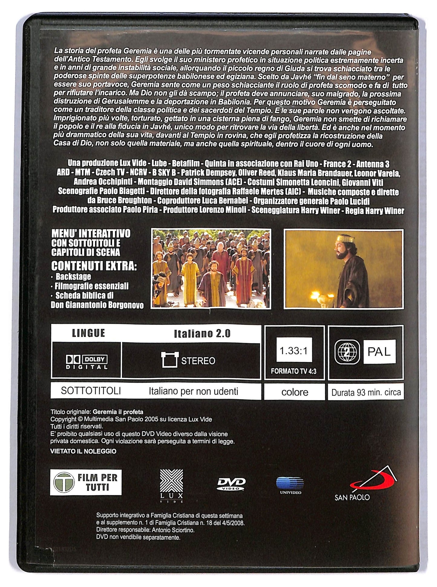 EBOND Geremia il profeta EDITORIALE DVD D776011