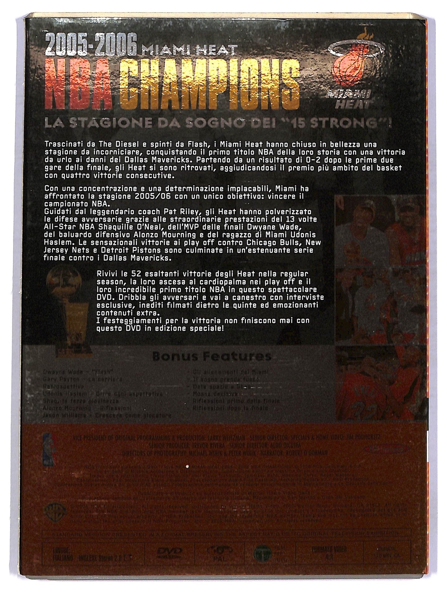 EBOND Miami Heat 2005-2006 NBA Champios Slipcase EDITORIALE DVD D776148