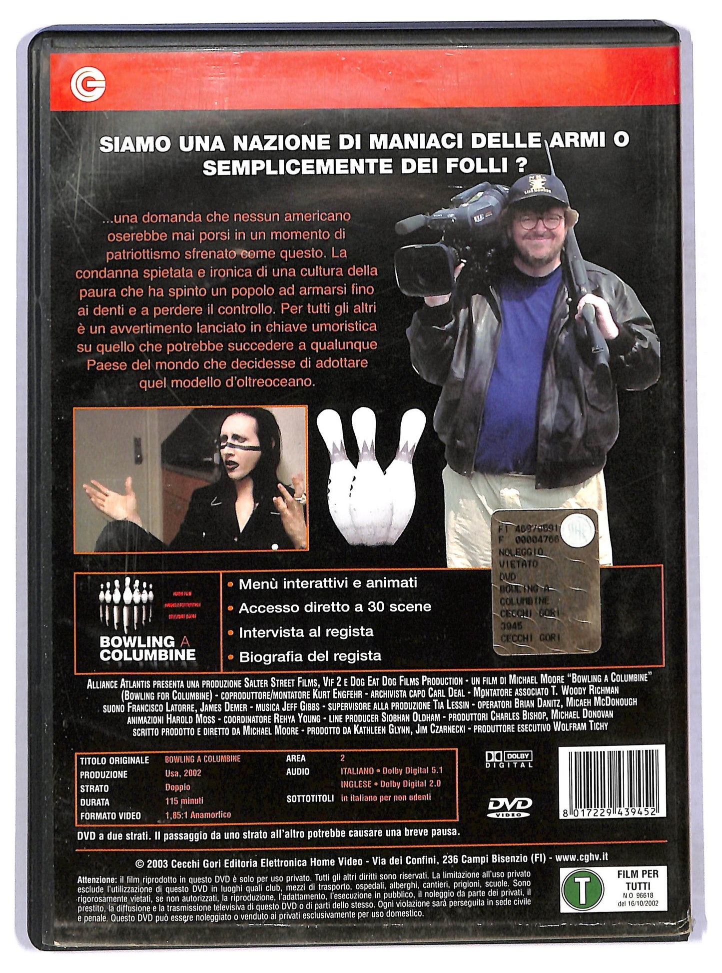 EBOND Bowling a columbine DVD D776316