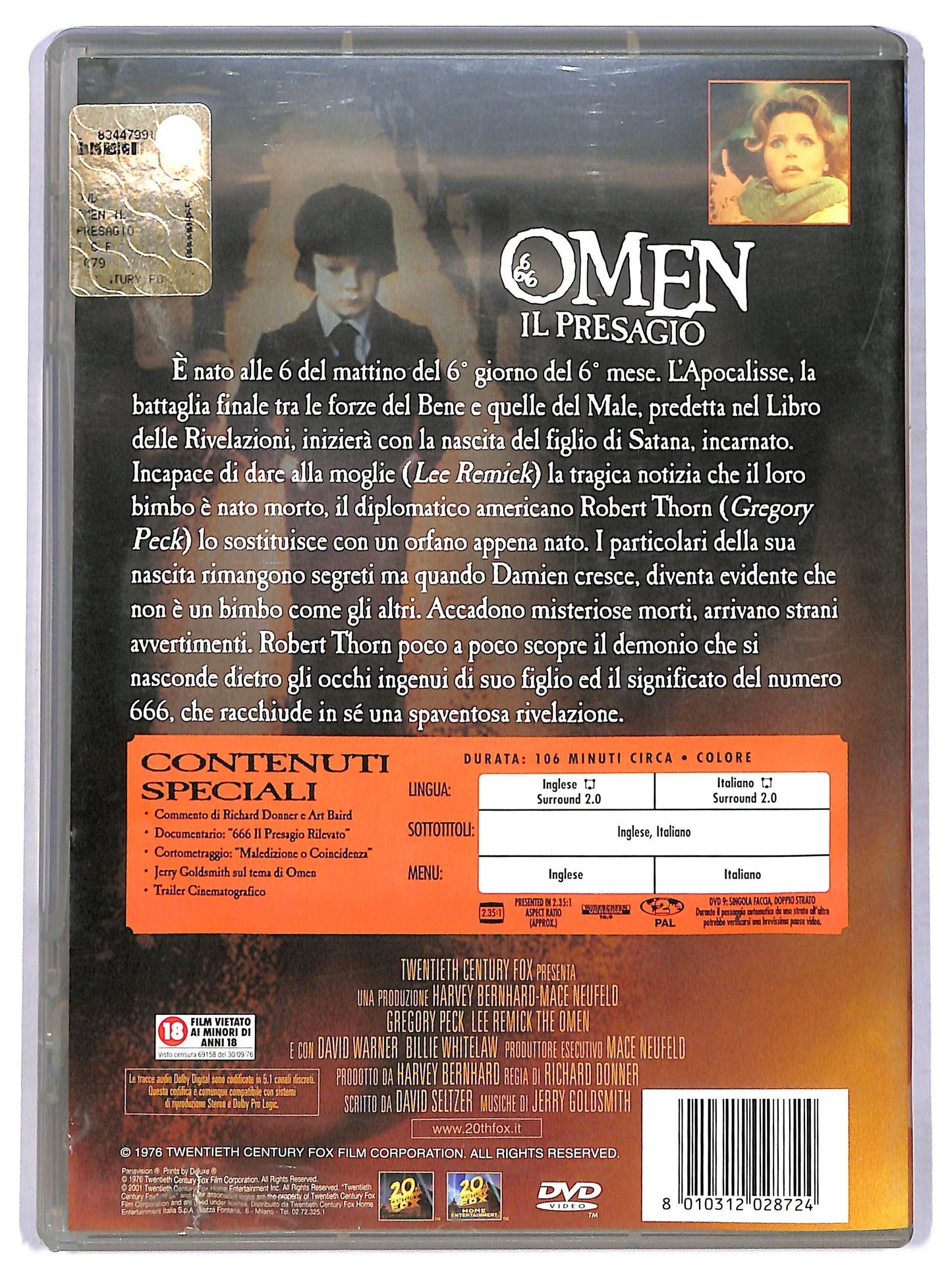 EBOND Omen - IL Presagio NOLEGGIO DVD D776322