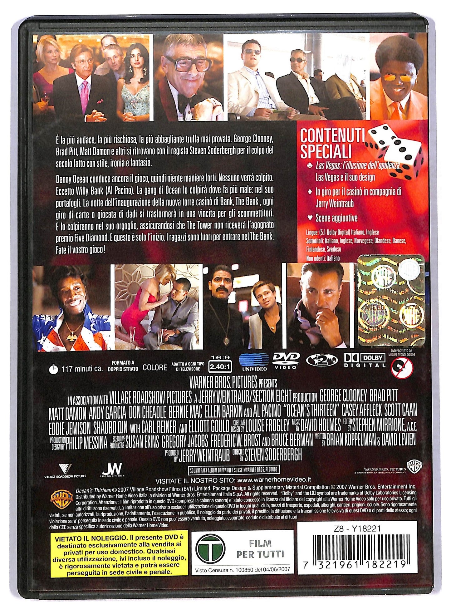 EBOND Ocean'S Thirteen NOLEGGIO DVD D776323
