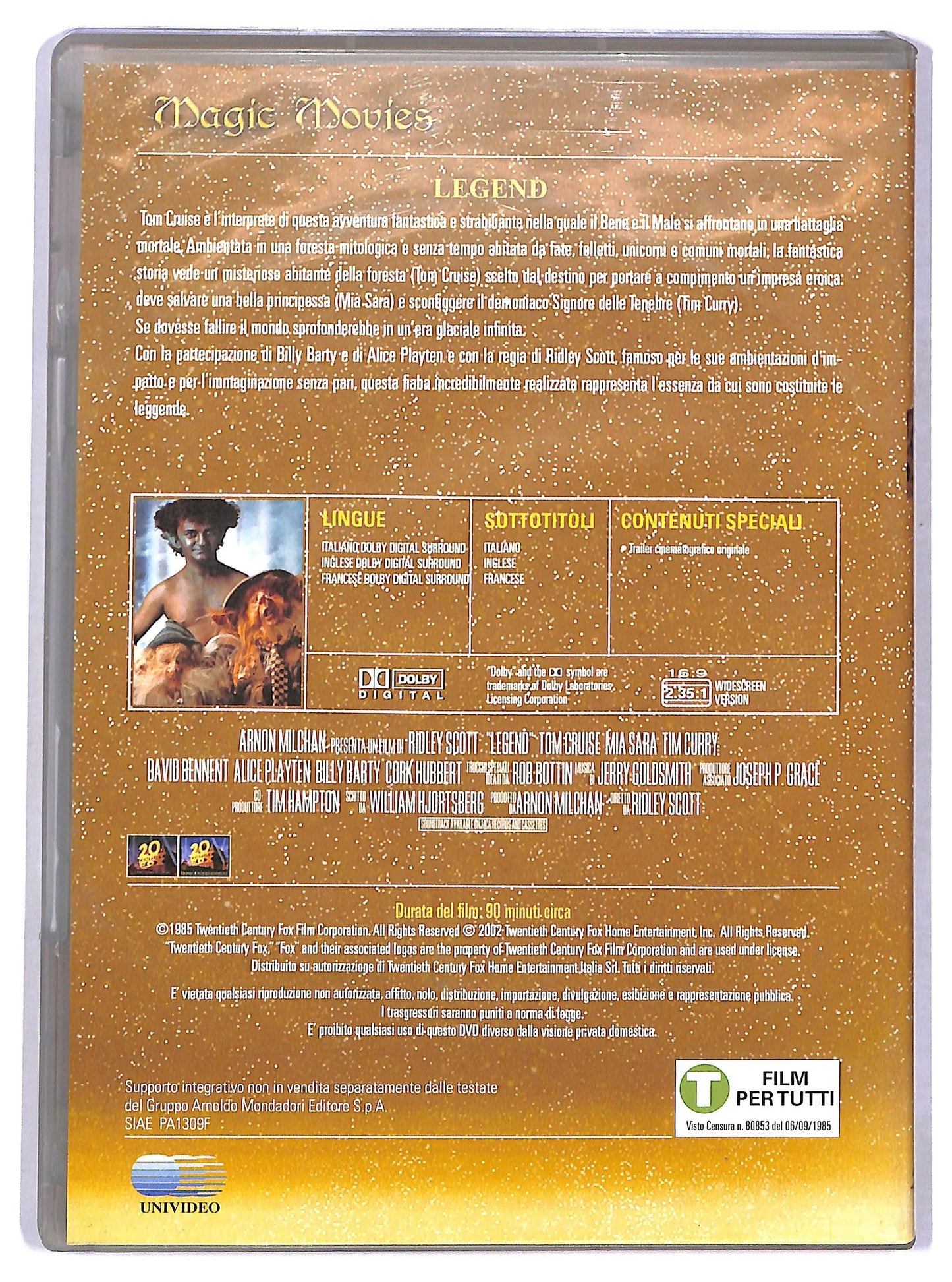 EBOND Legend EDITORIALE DVD D776348