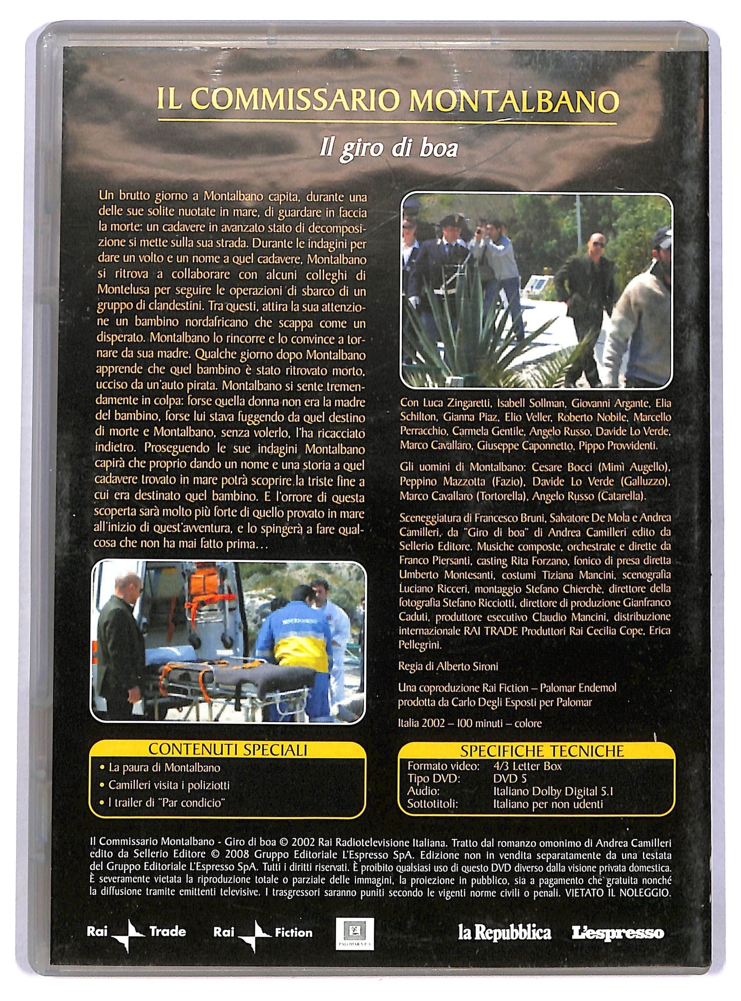 EBOND Il Giro Di Boa Il Commissario Montalbano Vo.11 DVD Editoriale D776358