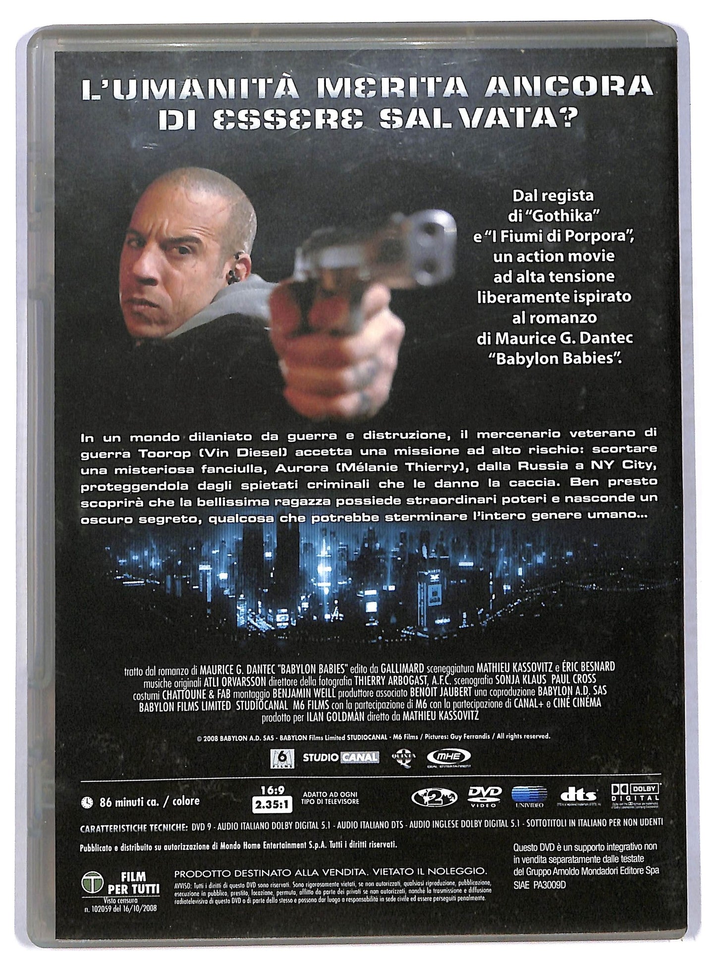 EBOND Babylon A.D. EDITORIALE DVD D776427