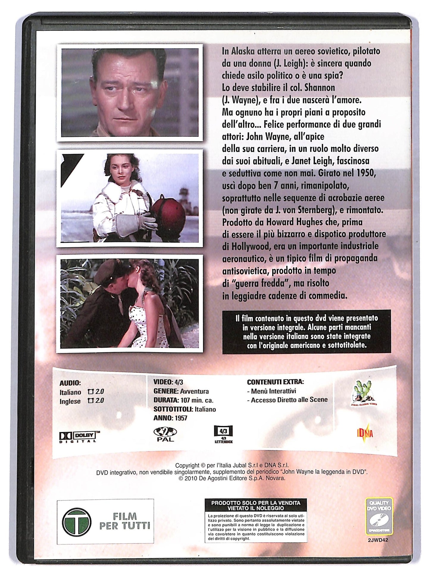 EBOND Il pilota razzo e la bella siberiana EDITORIALE DVD D776538