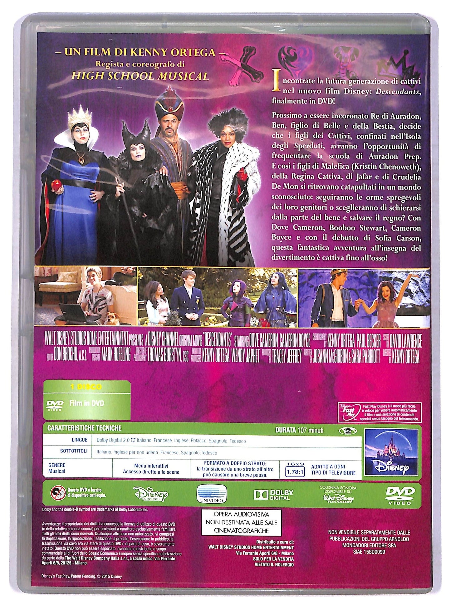 EBOND Descendants EDITORIALE DVD D776555