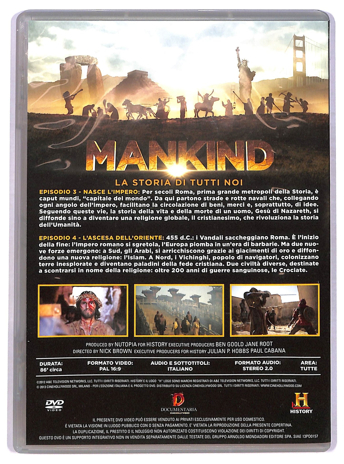 EBOND Mankind: la storia di tutti noi vol.2 EDITORIALE DVD D776606