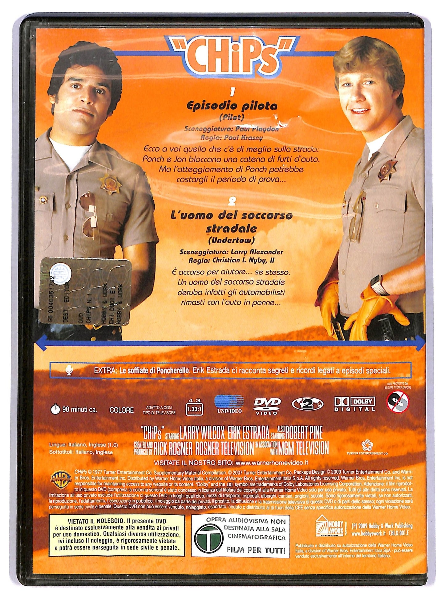 EBOND Chips Stagione 1 Episodi 1 - 2 EDITORIALE DVD D776646