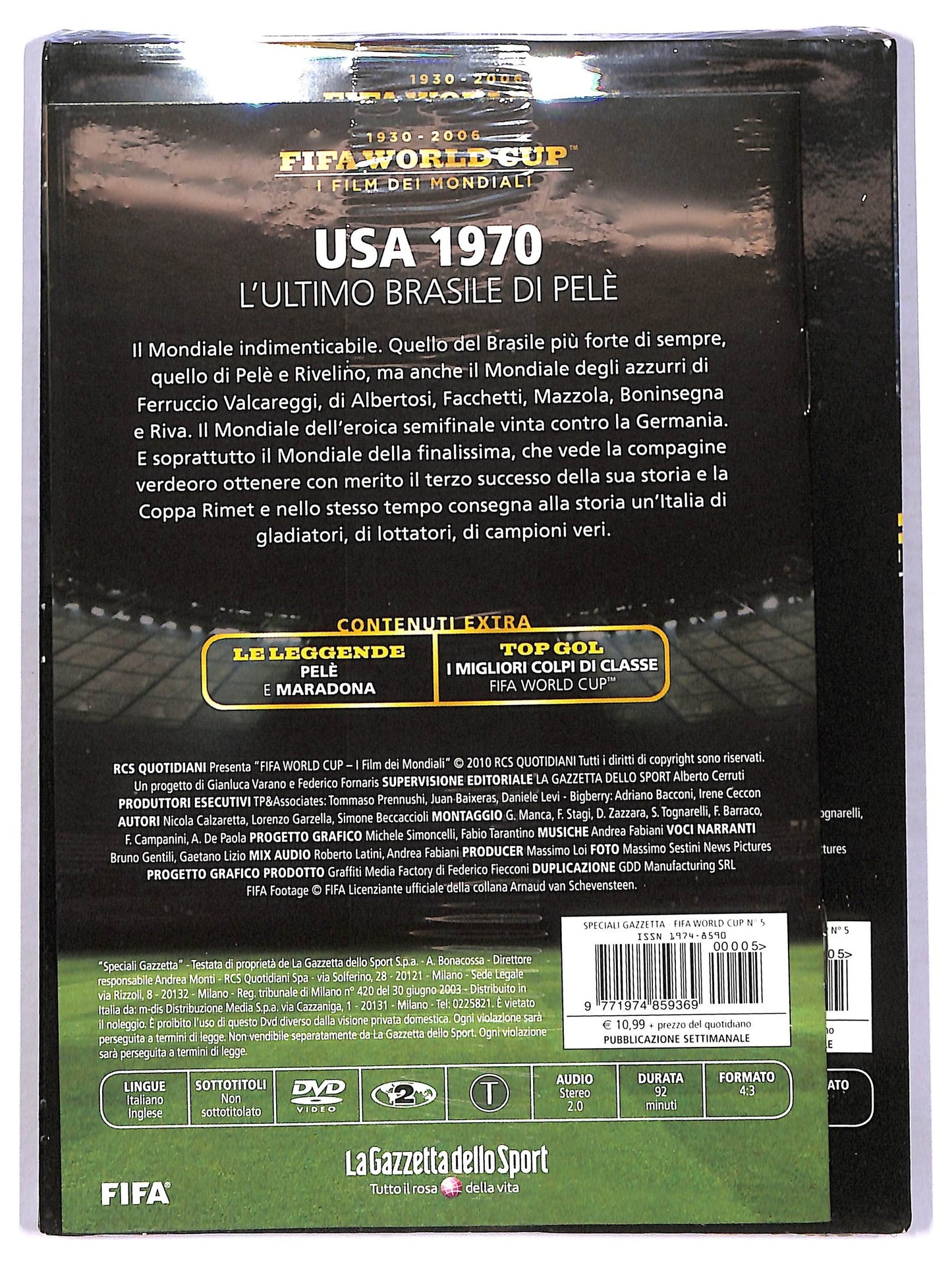EBOND Messico 1970 L'Ultimo Brasile Di Pele Slipcase EDITORIALE DVD D776651