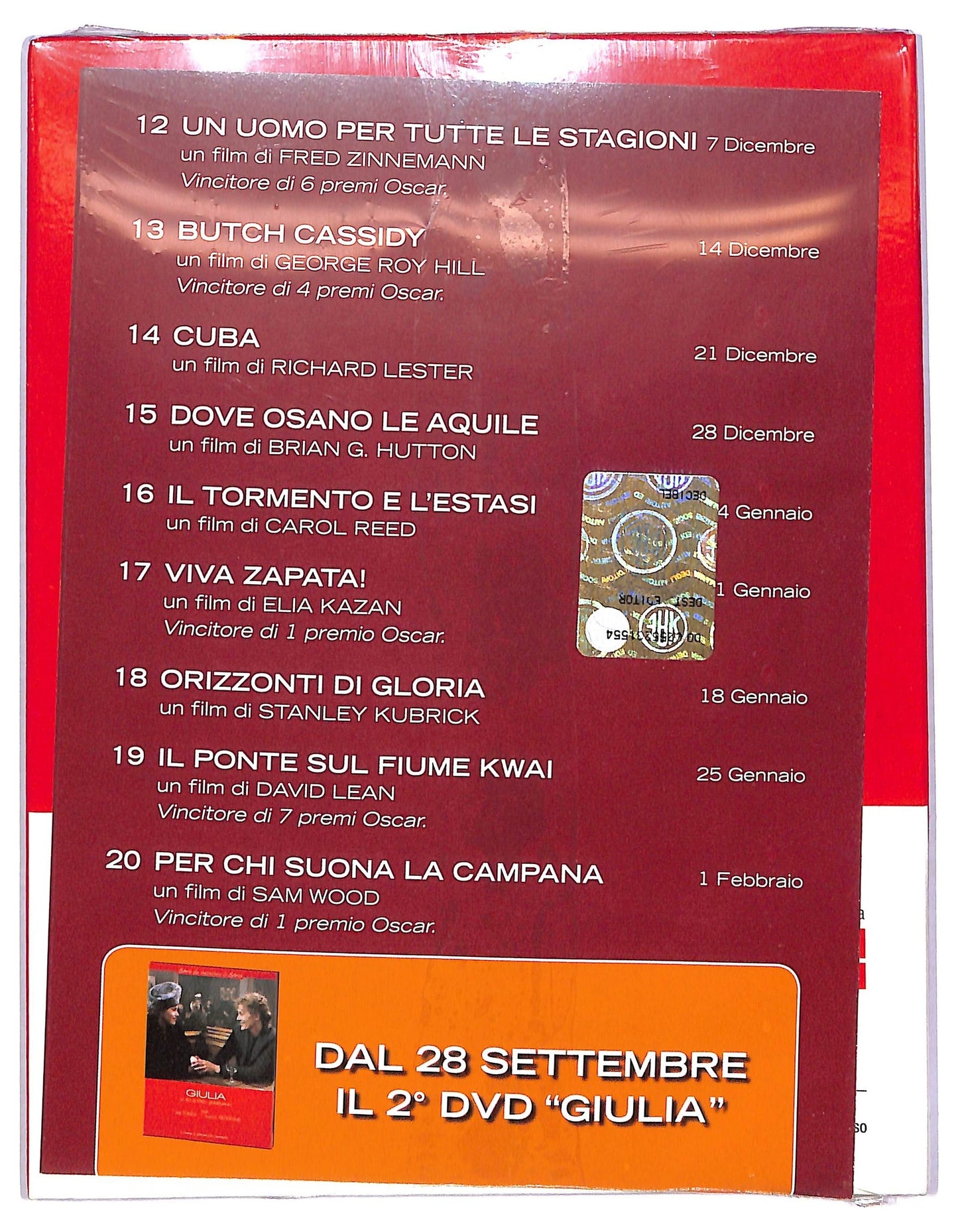 EBOND Reds Slipcase EDITORIALE DVD D776652