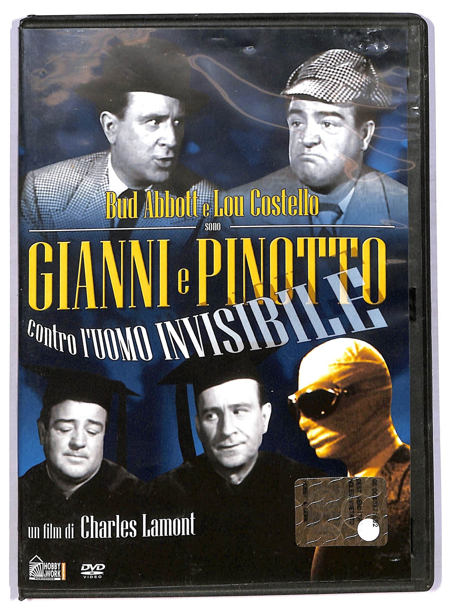 EBOND Gianni e Pinotto Contro L'uomo Invisibile DVD Editoriale D776663