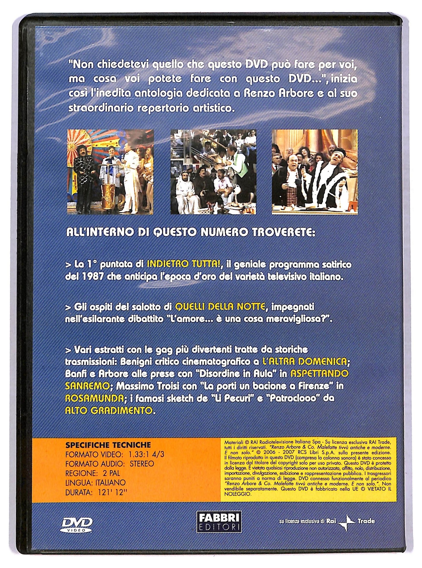 EBOND Renzo arbore & co EDITORIALE DVD D776712