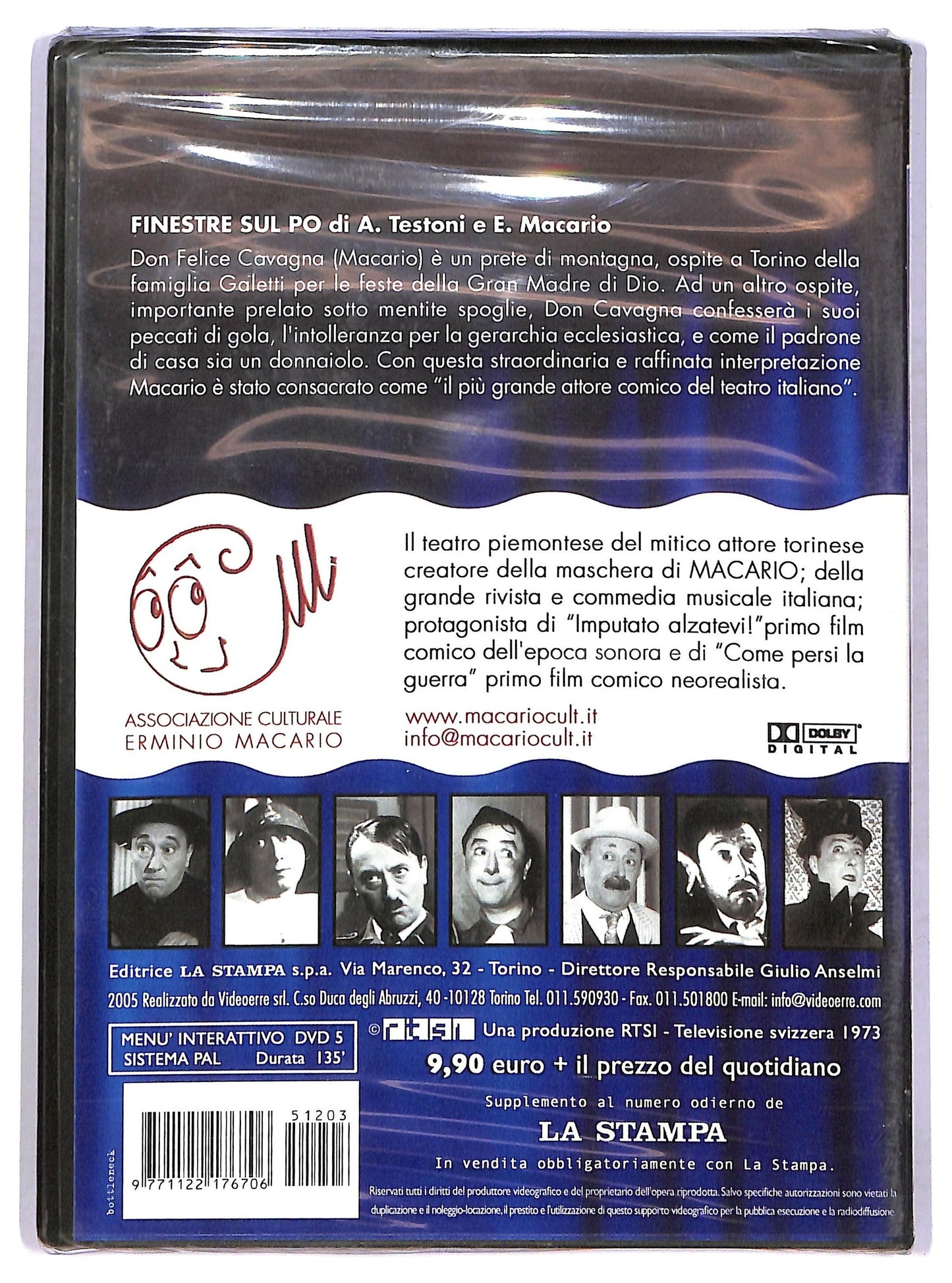 EBOND Finestre sul Po vol.6 EDITORIALE DVD D776729