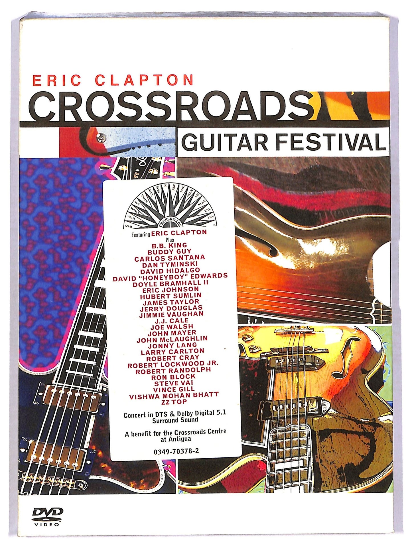 EBOND Eric Clapton Crossroads - Guitar Festival Slipcase DVD D776748