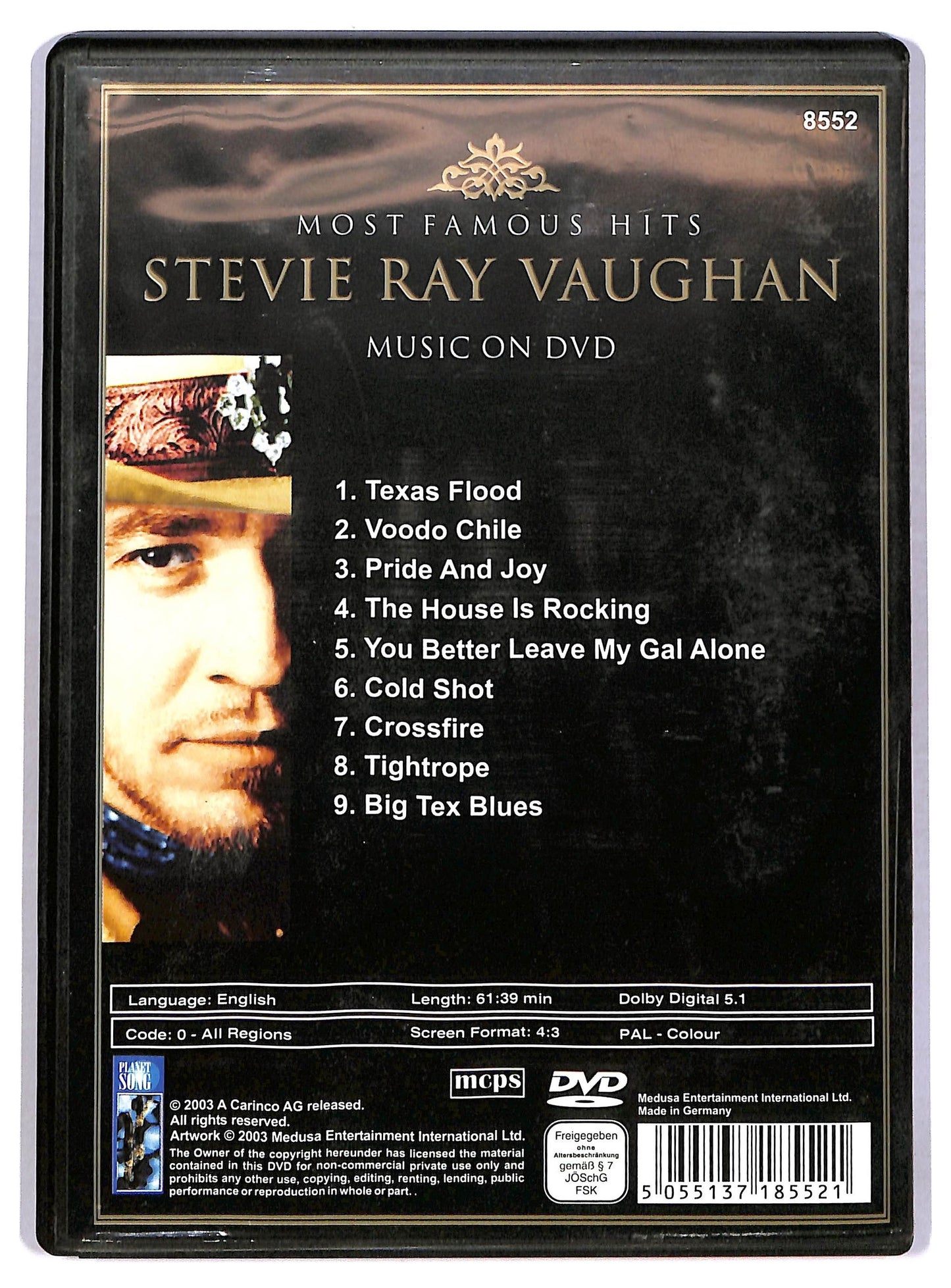EBOND Stevie Ray Vaughan – Live: Most Famous Hits DVD D776818