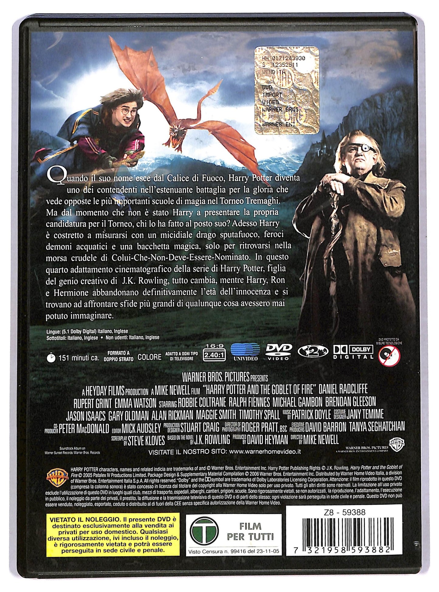 EBOND harry potter e il calice di fuoco DVD D776843
