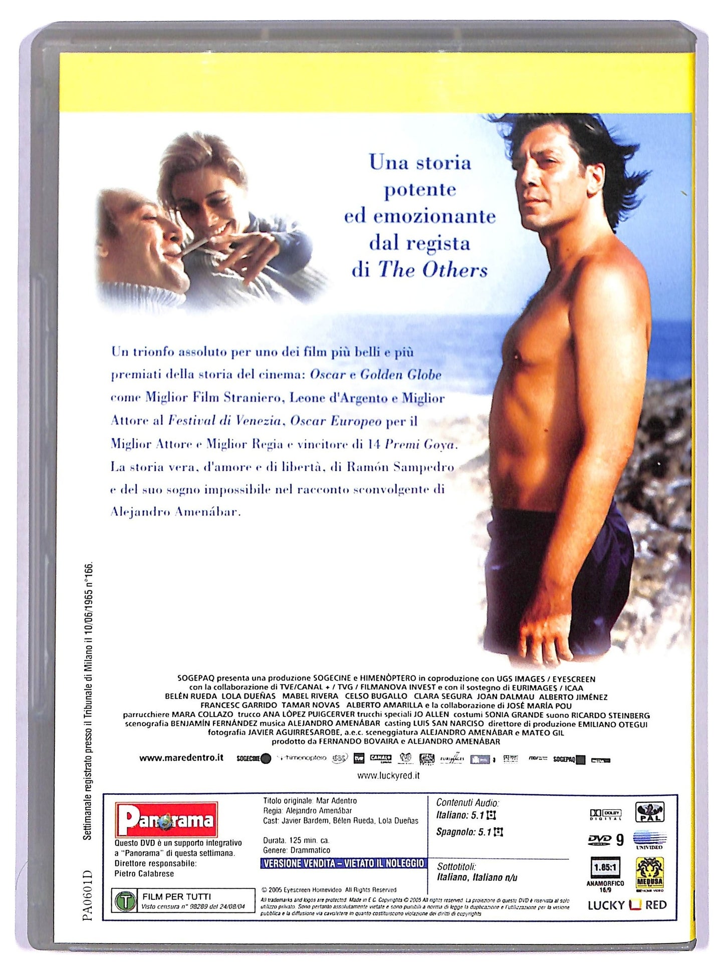 EBOND Mare Dentro EDITORIALE DVD D776914