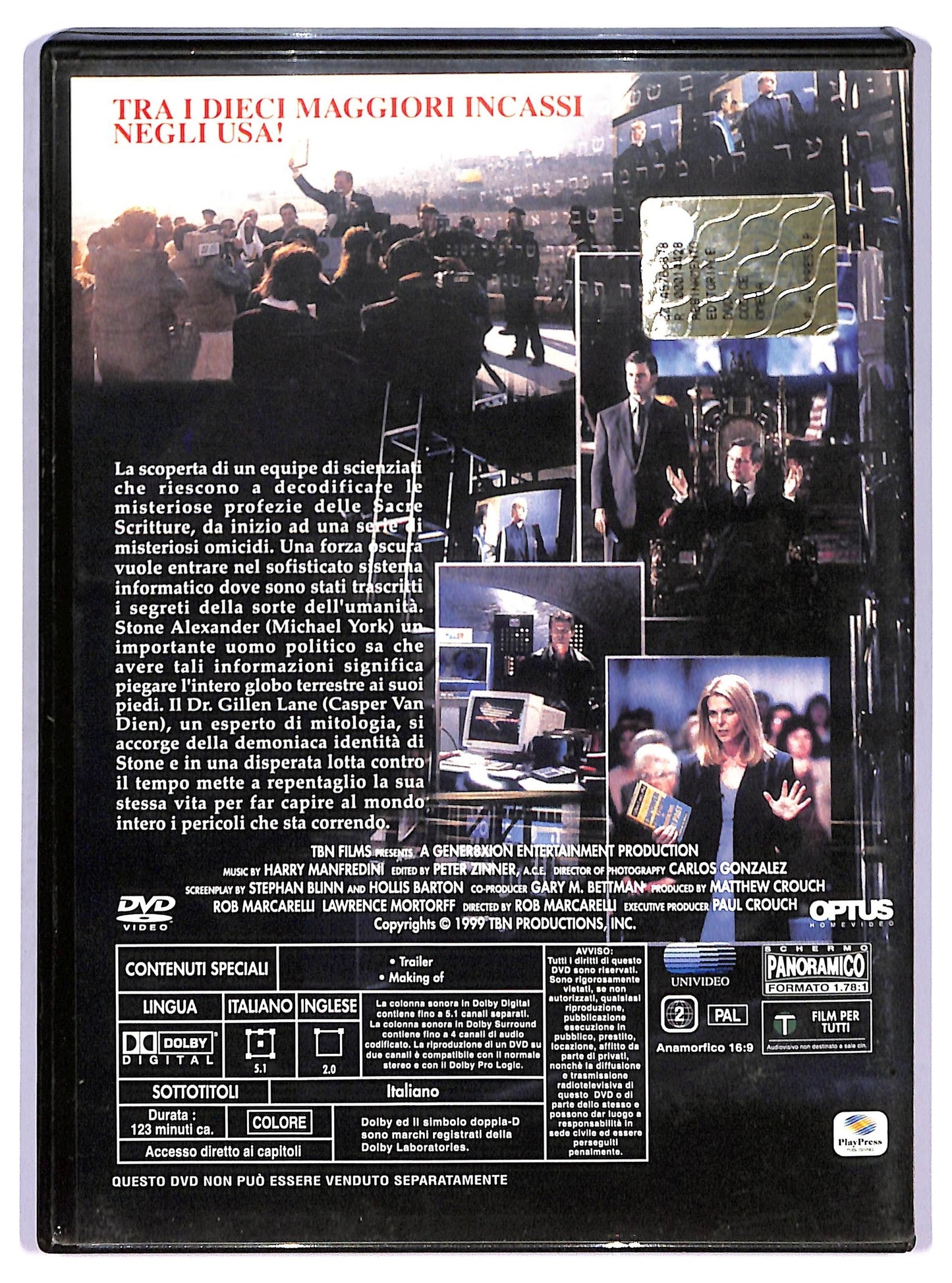 EBOND Codice Omega EDITORIALE DVD D776916