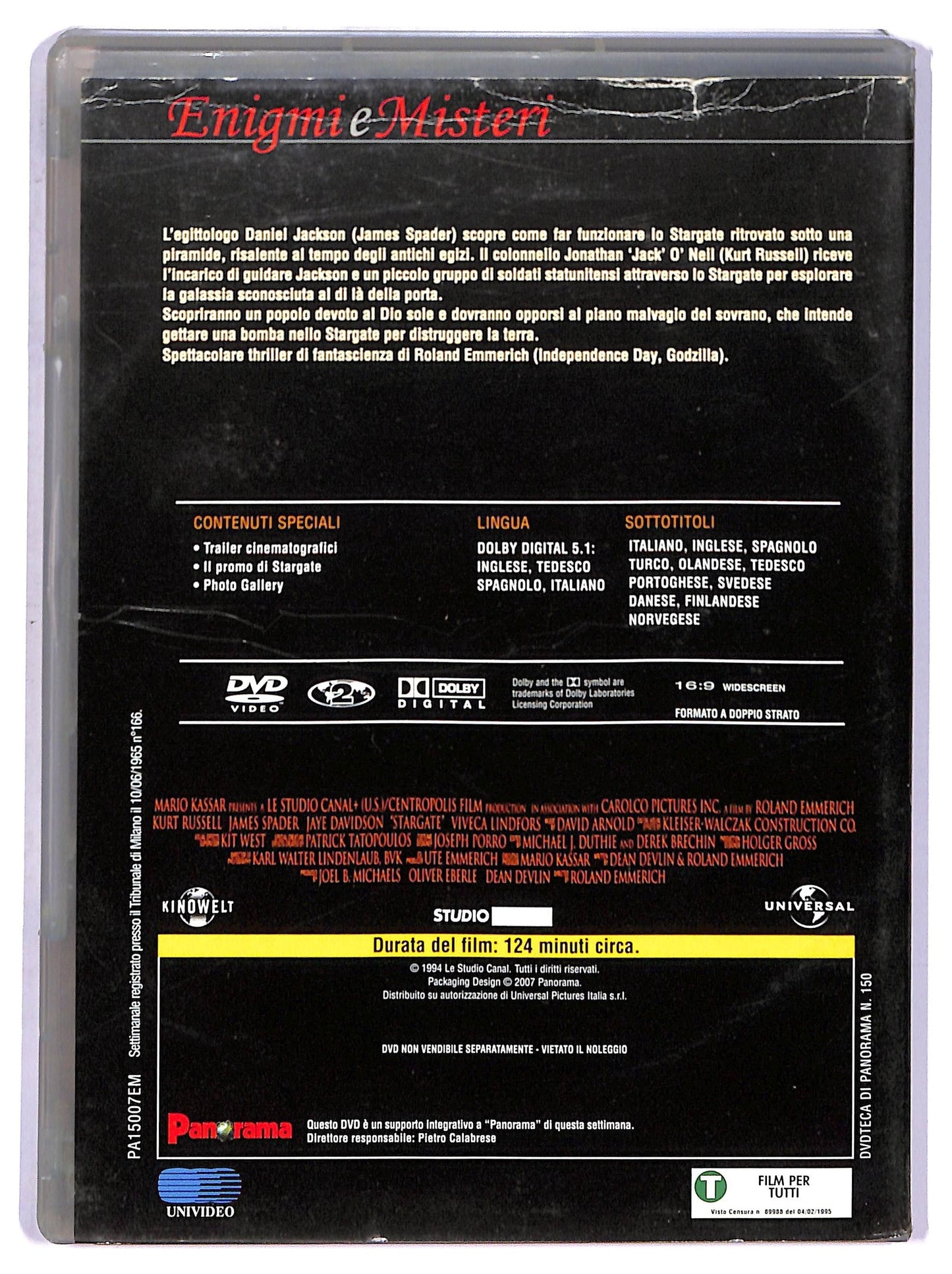 EBOND Stargate EDITORIALE DVD D776921