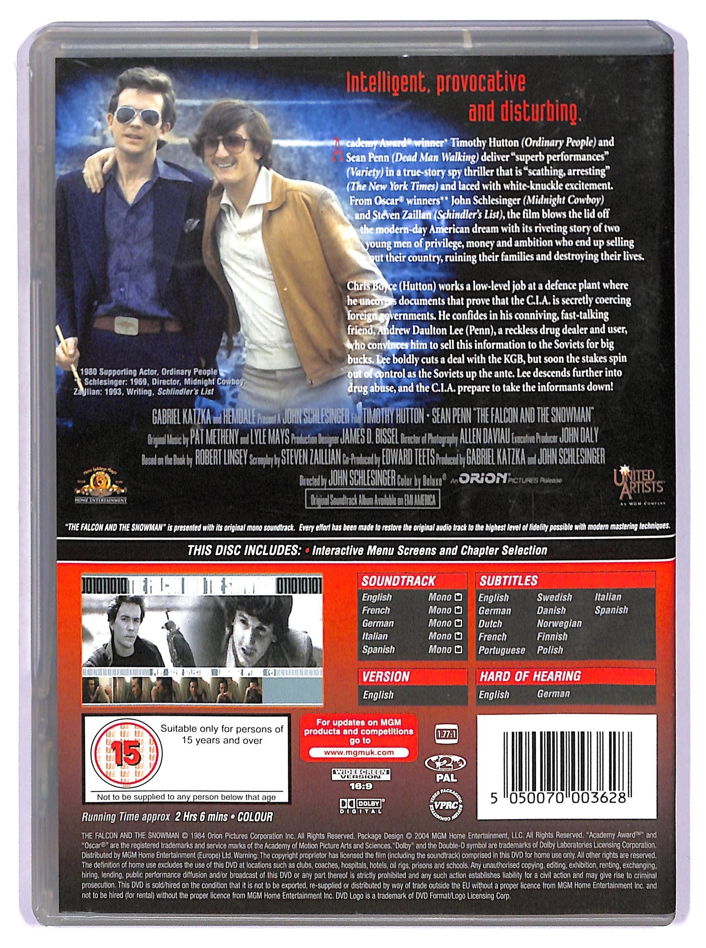 EBOND Falcon And Snowman ( UK Version) DVD D776937