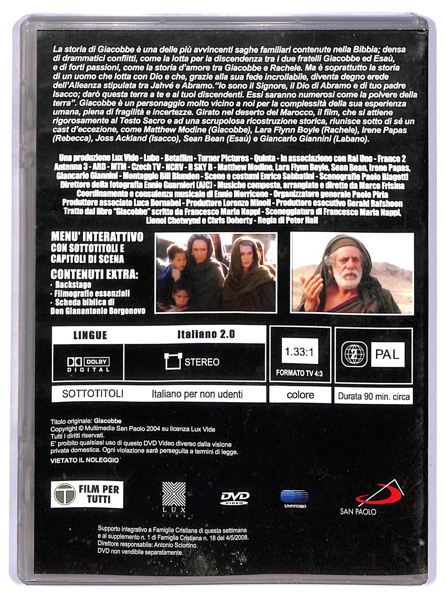 EBOND Giacobbe EDITORIALE DVD D776950