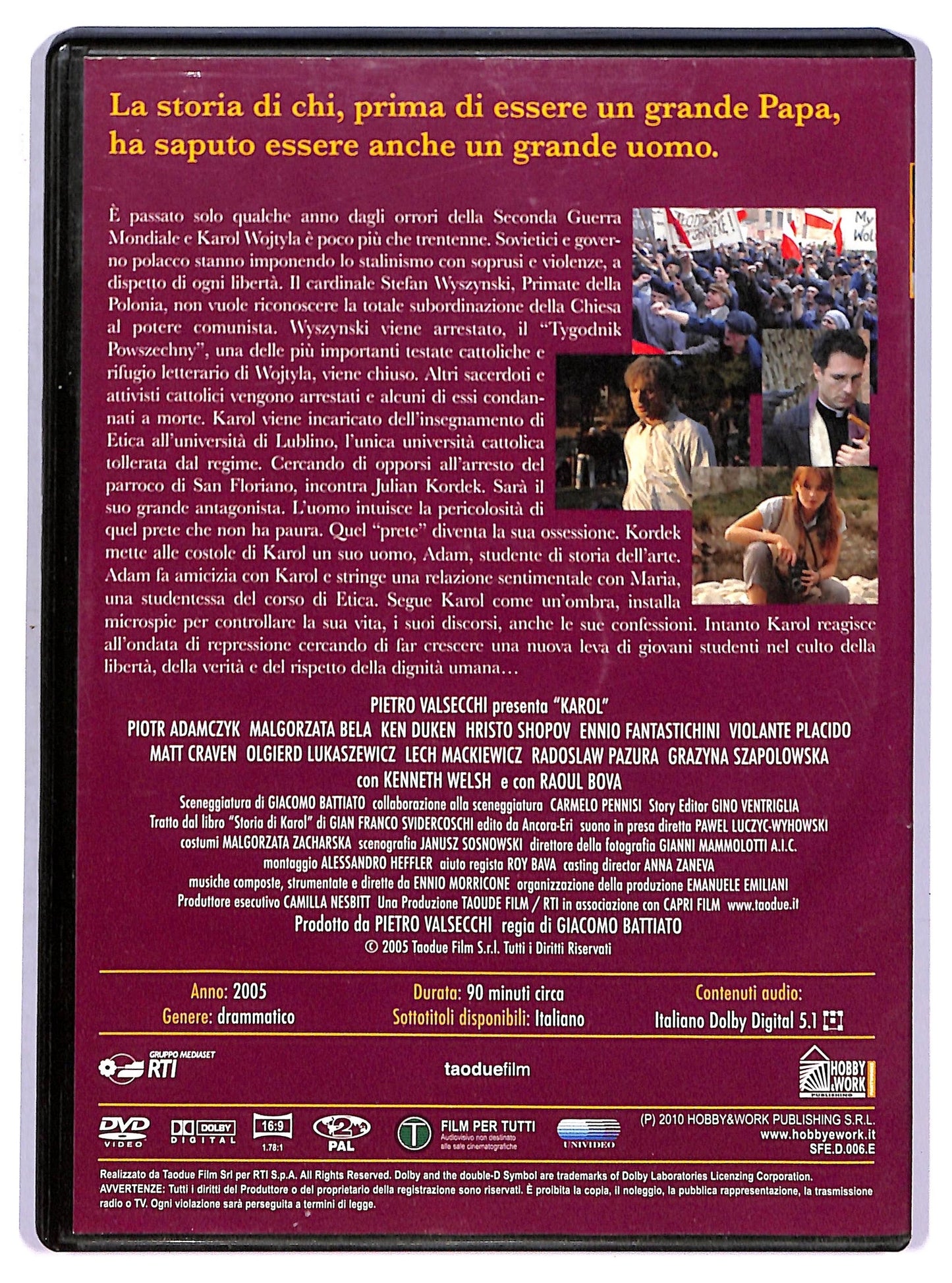 EBOND Karol Un Uomo Diventato Papa Seconda Parte EDITORIALE DVD D776953