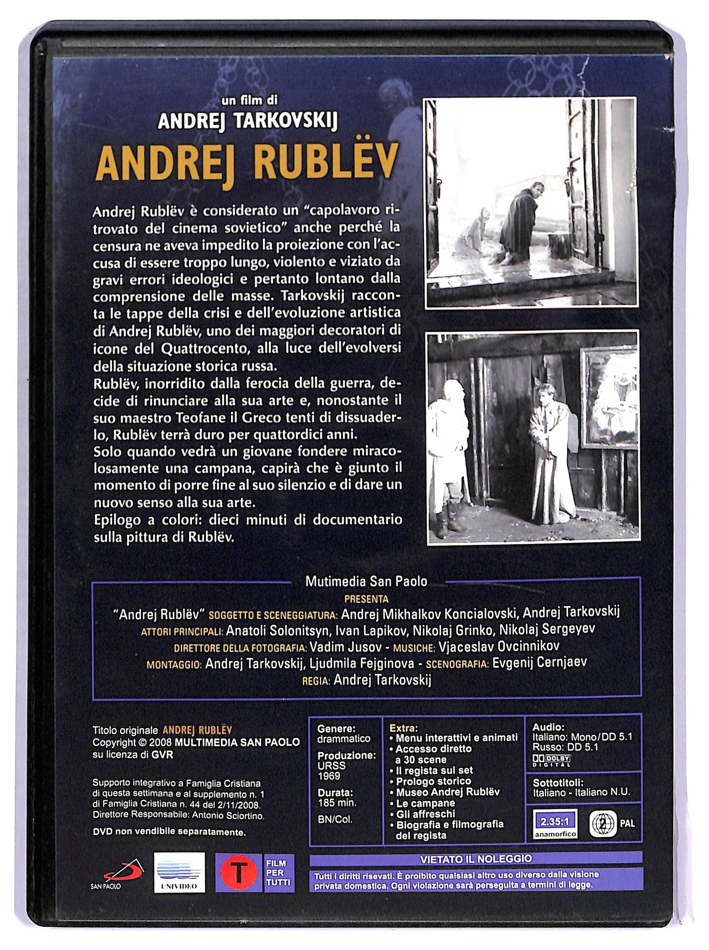 EBOND Andrej Rublev EDITORIALE DVD D777026