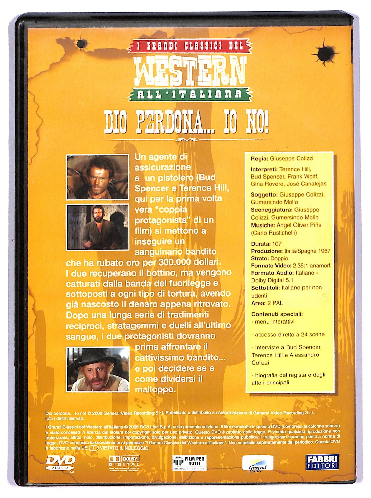 EBOND Dio perdona... io no! EDITORIALE DVD D777114