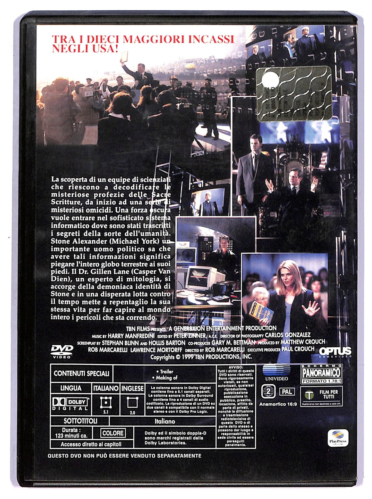 EBOND Codice Omega EDITORIALE DVD D777125
