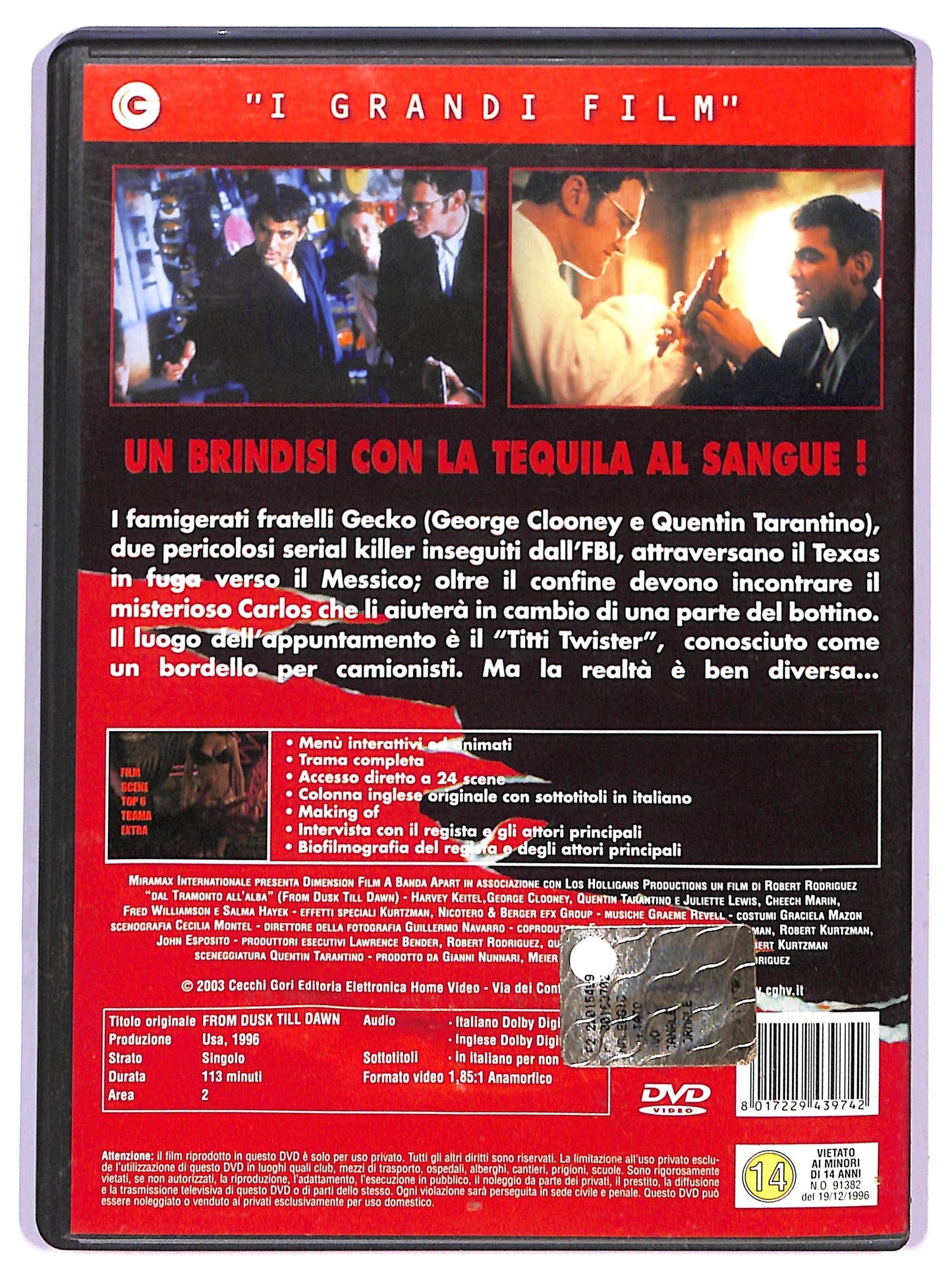EBOND Dal tramonto all'alba DVD D777141