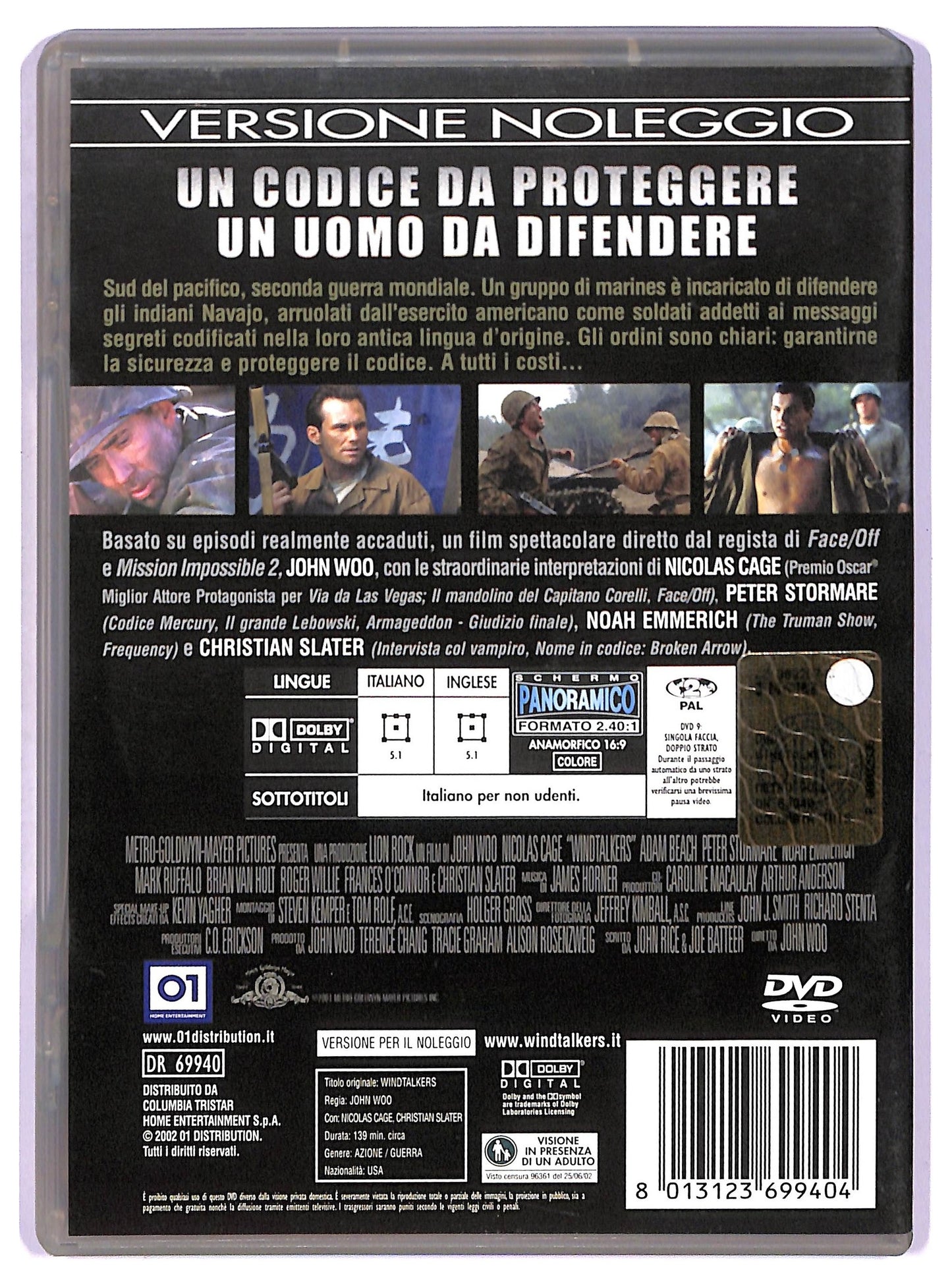 EBOND Windtalkers NOLEGGIO DVD D777145