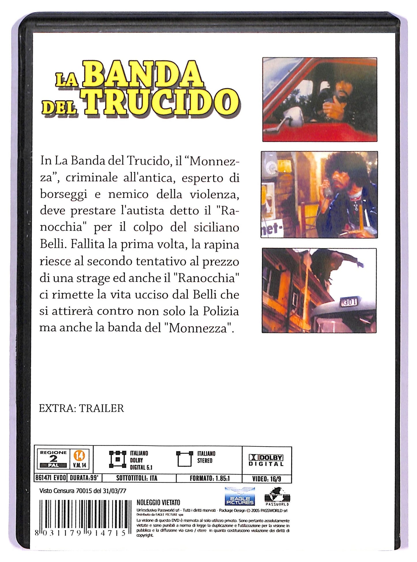 EBOND La Banda Del Trucido DVD D777161