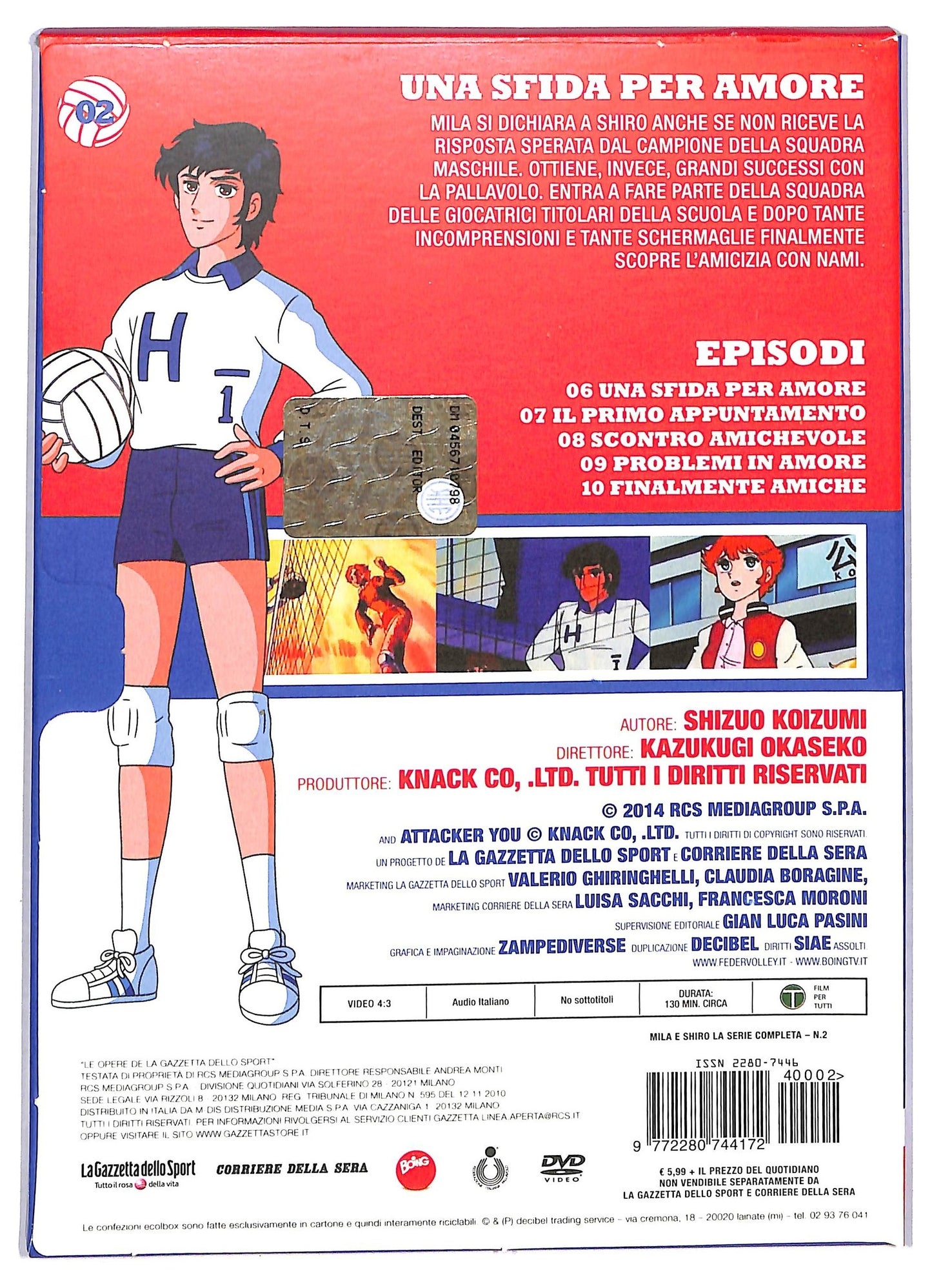 EBOND Mila e Shiro Volume 2 - Una Sfida Per Amore Slipcase EDITORIALE DVD D777204