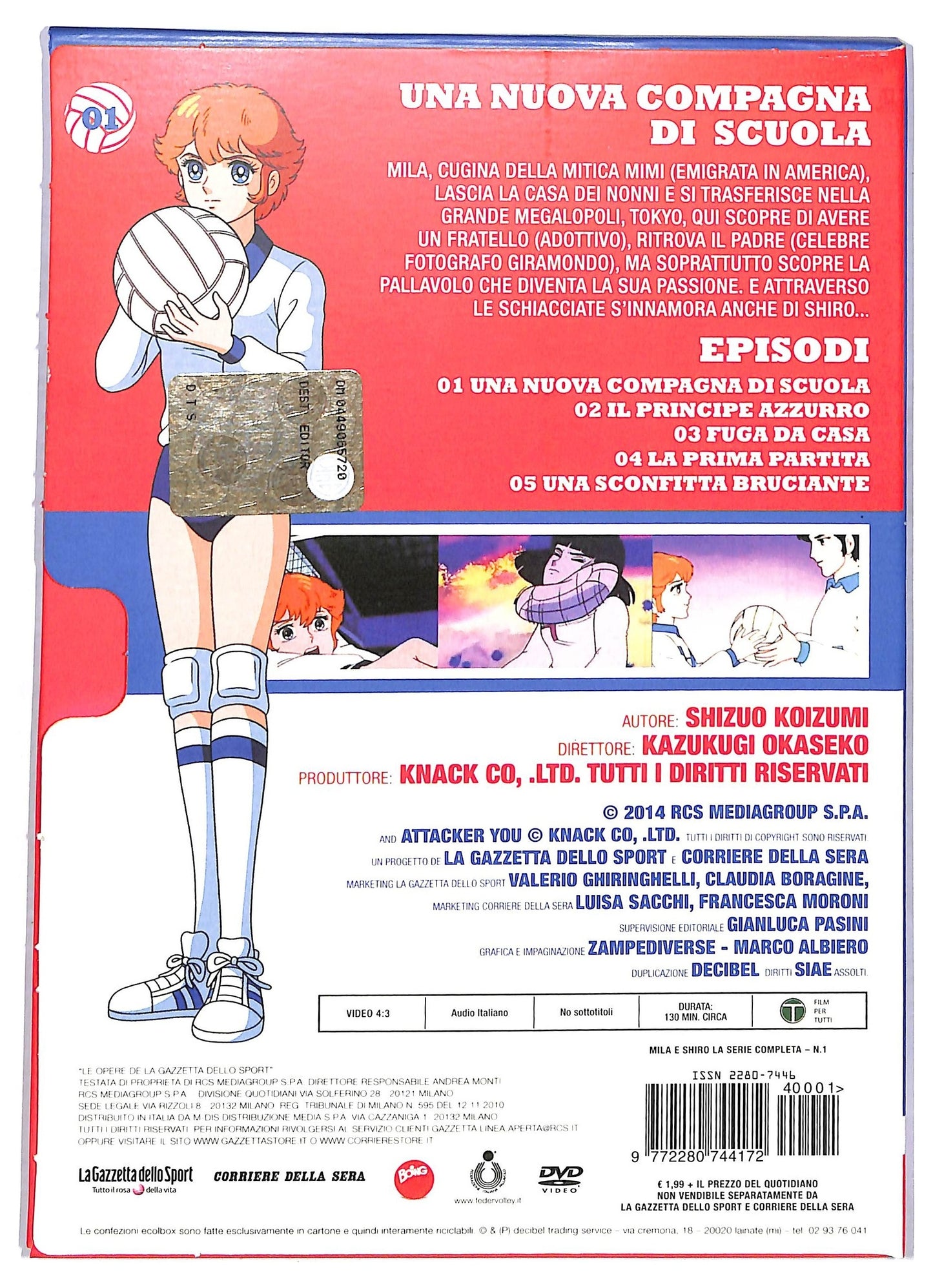 EBOND Mila e Shiro Volume 2 Una Nuova Compagna Di Scuola Slipcase EDITORIALE DVD D777205