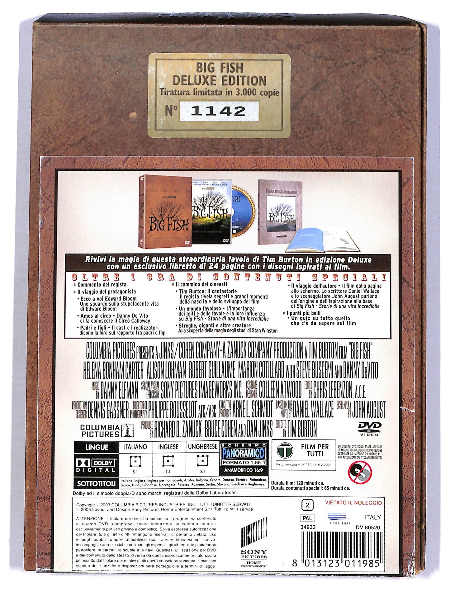EBOND Big Fish - Le storie di una vita incredibile Cofanetto 2 Dischi DVD D777222