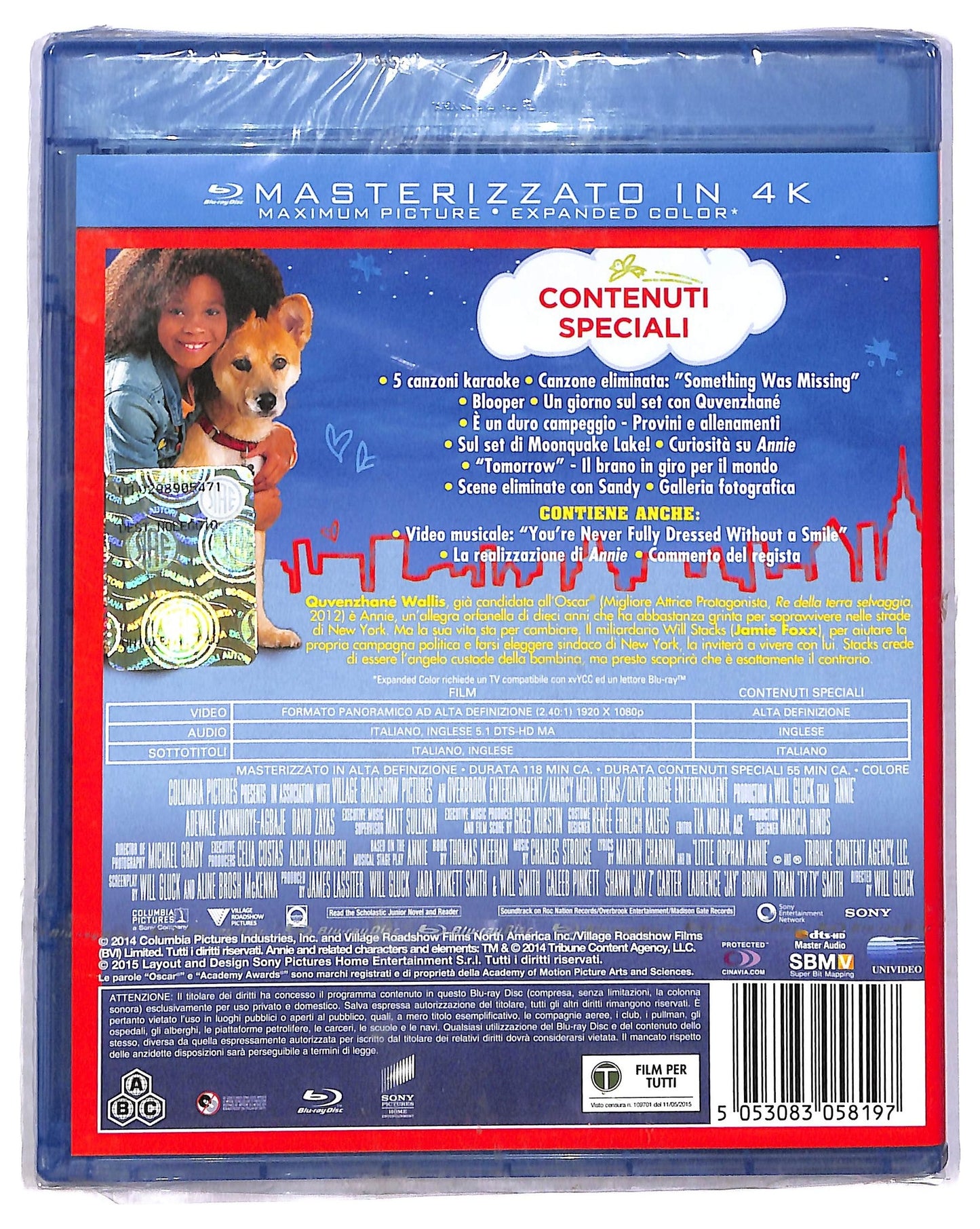 EBOND Annie - La felicita e contagiosa NOLEGGIO BLURAY D777331