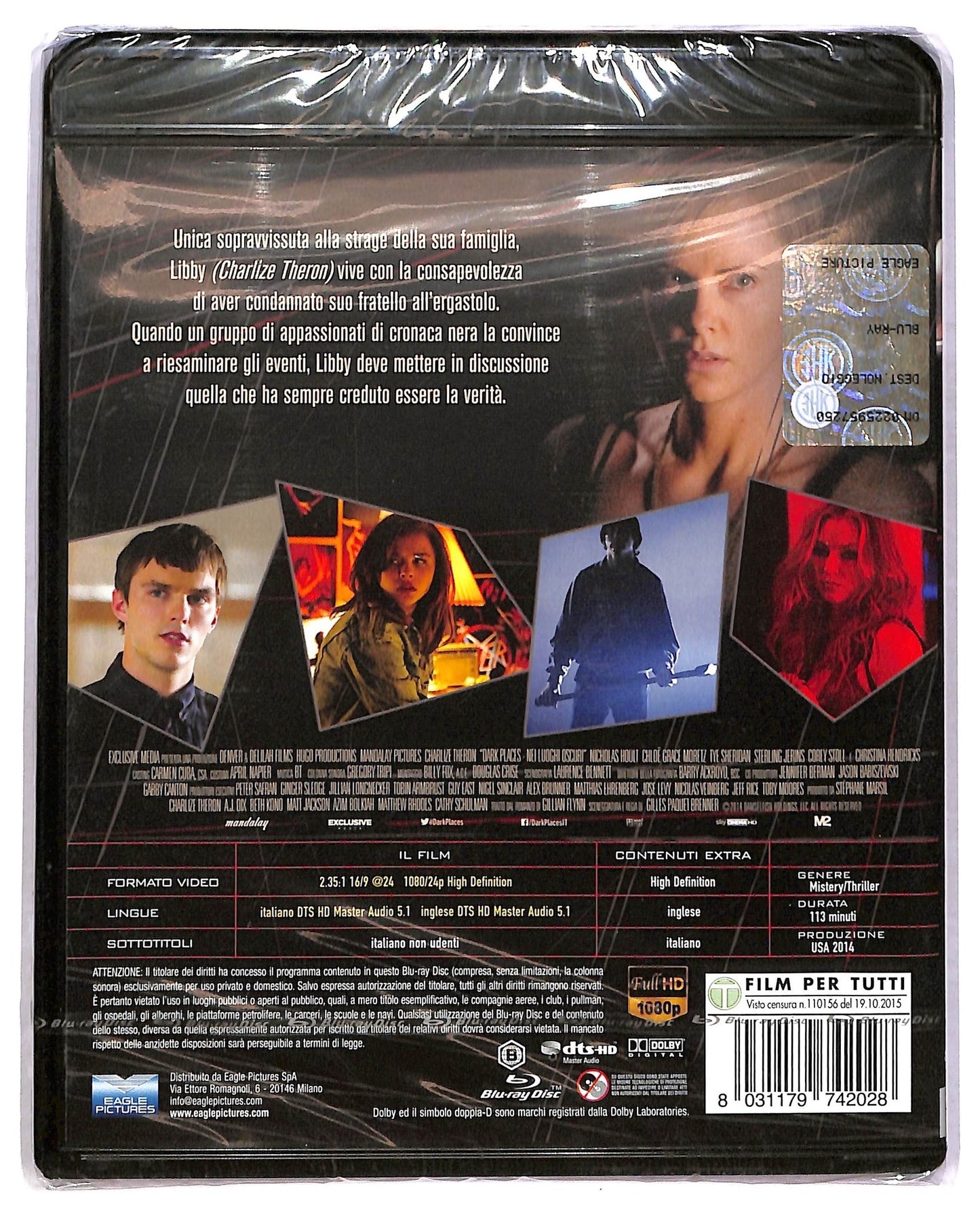 EBOND Dark Places - Luoghi Oscuri (Ex Rental) Edizione Italiana BLURAY DVD D777434