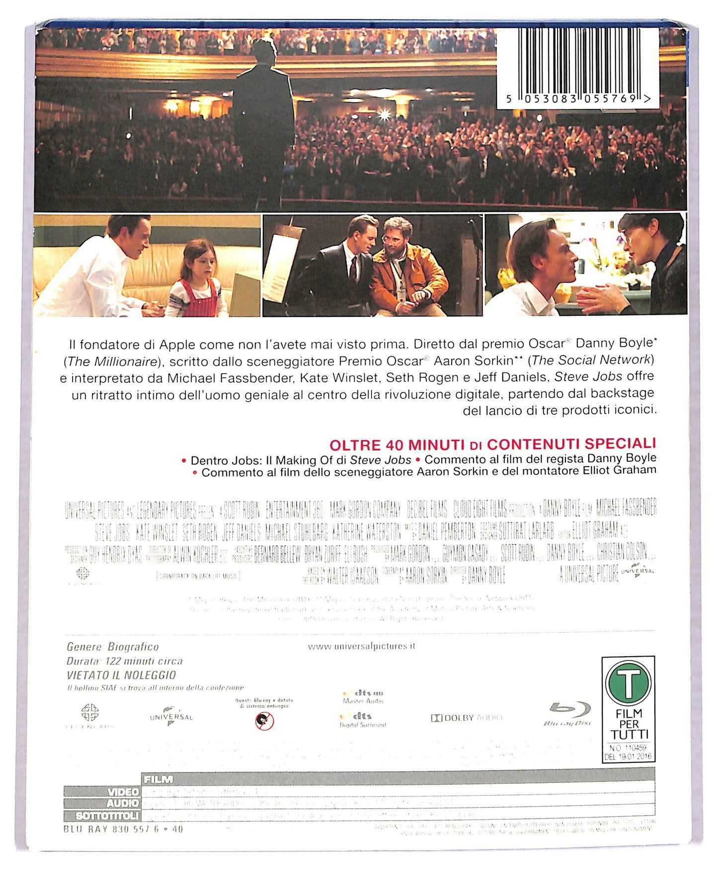 EBOND Steve Jobs BLURAY BLURAY BLURAY D777446