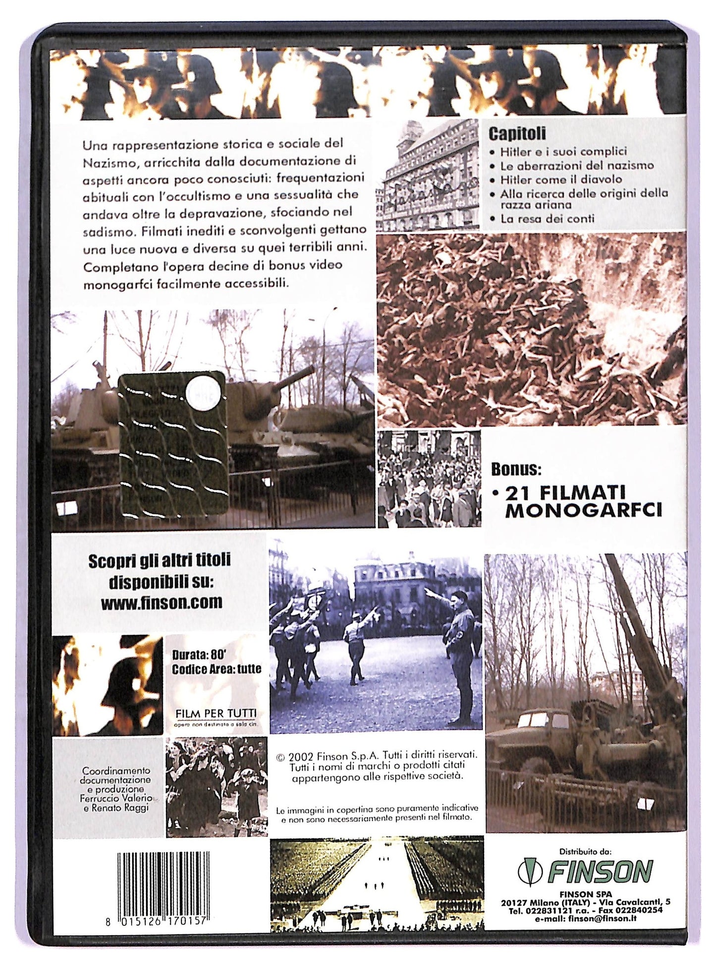 EBOND Storia e segreti del Nazismo DVD D777507