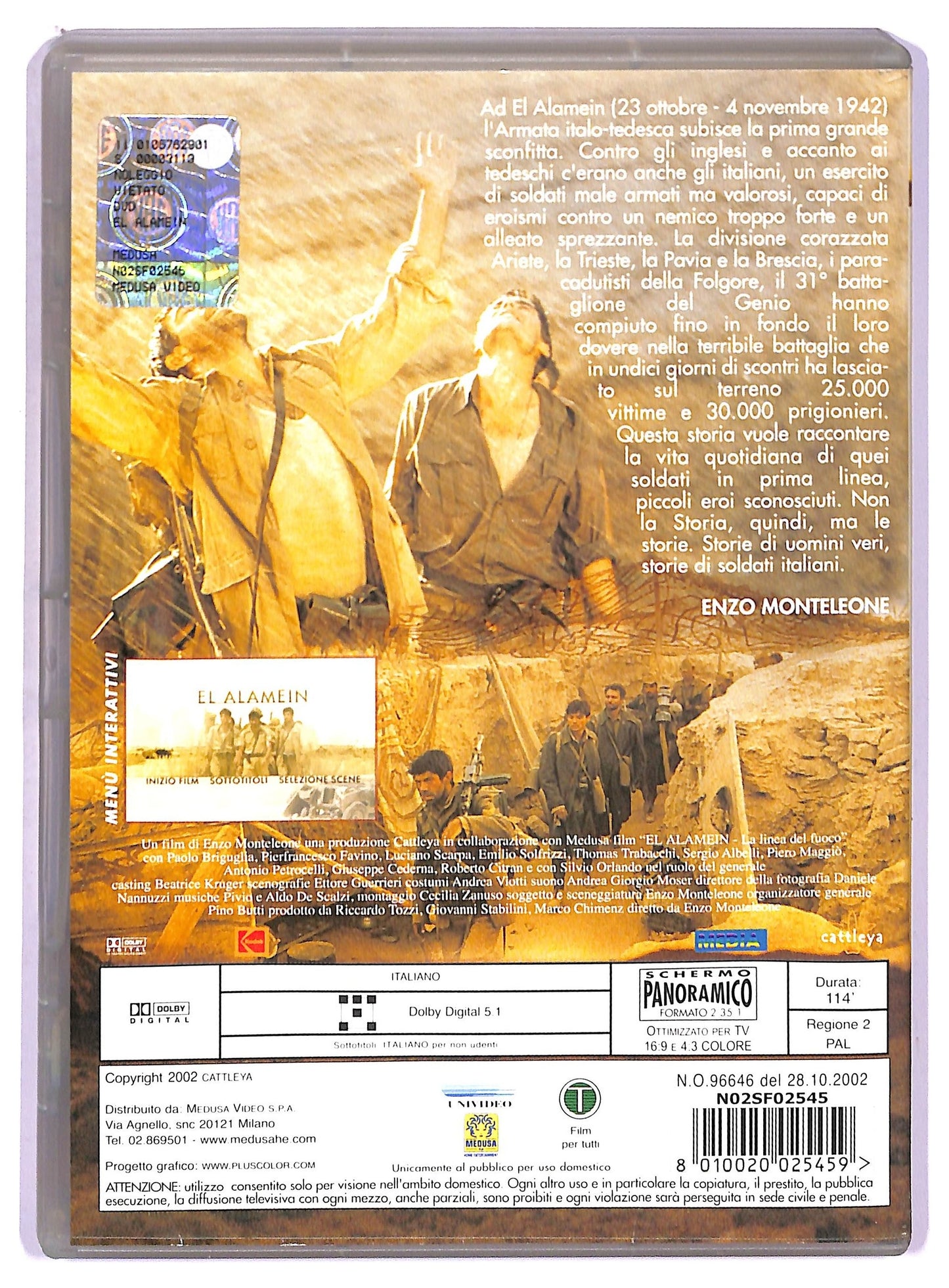 EBOND El Alamein - La linea di fuoco DVD D777517