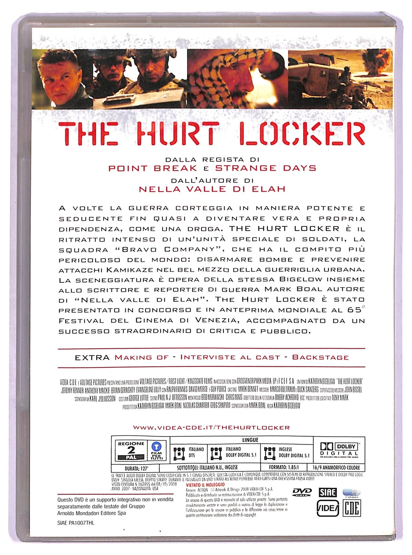 EBOND The Hurt Locker EDITORIALE DVD D777539