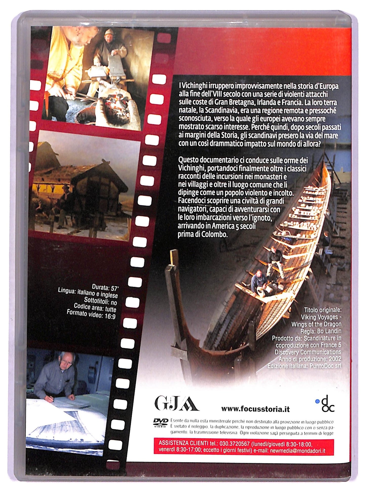 EBOND Vichinghi alla conquista del mondo DVD EDITORIALE D777556