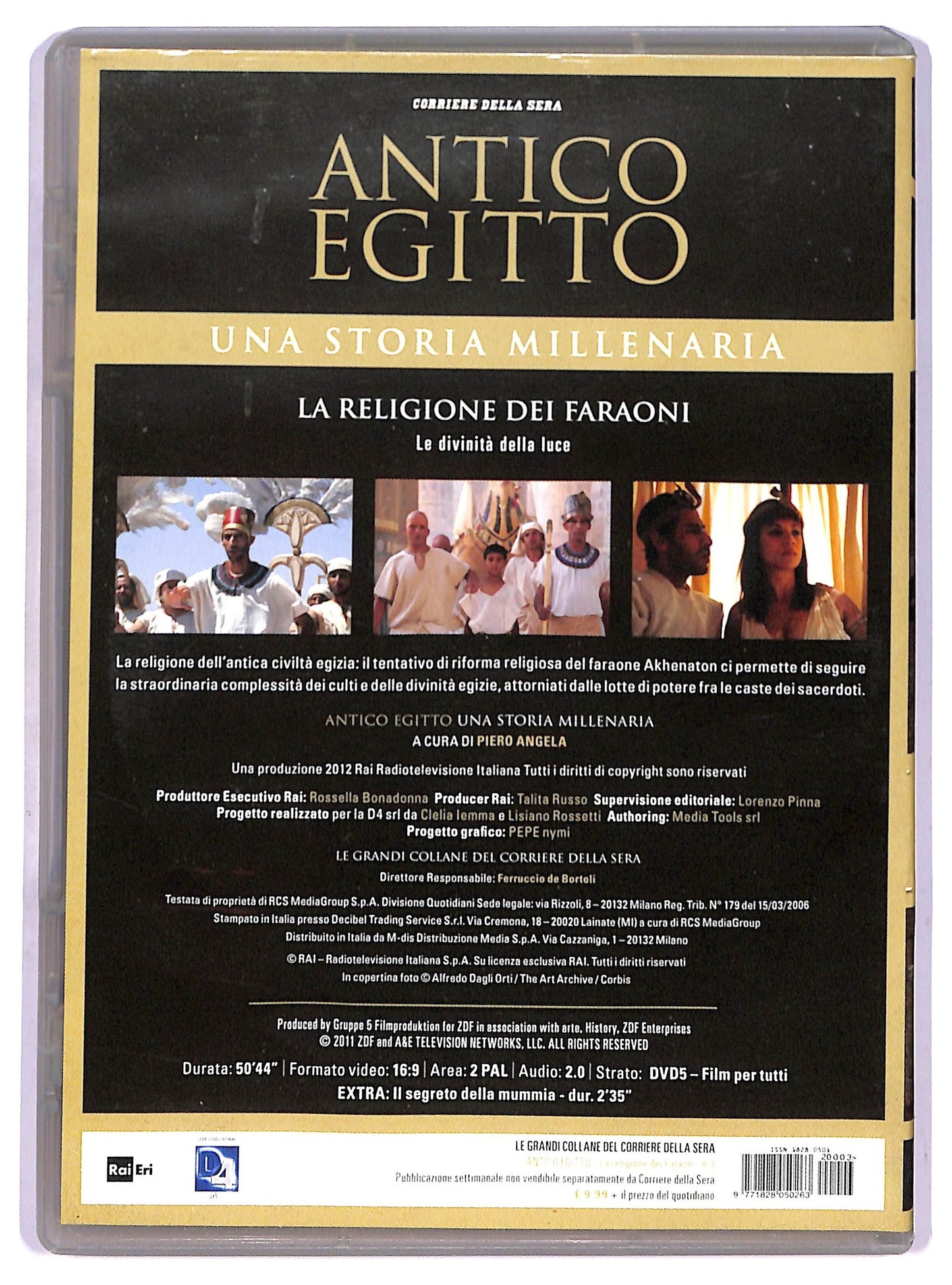 EBOND Antico egitto una storia millenaria - piero angela EDITORIALE DVD D777614